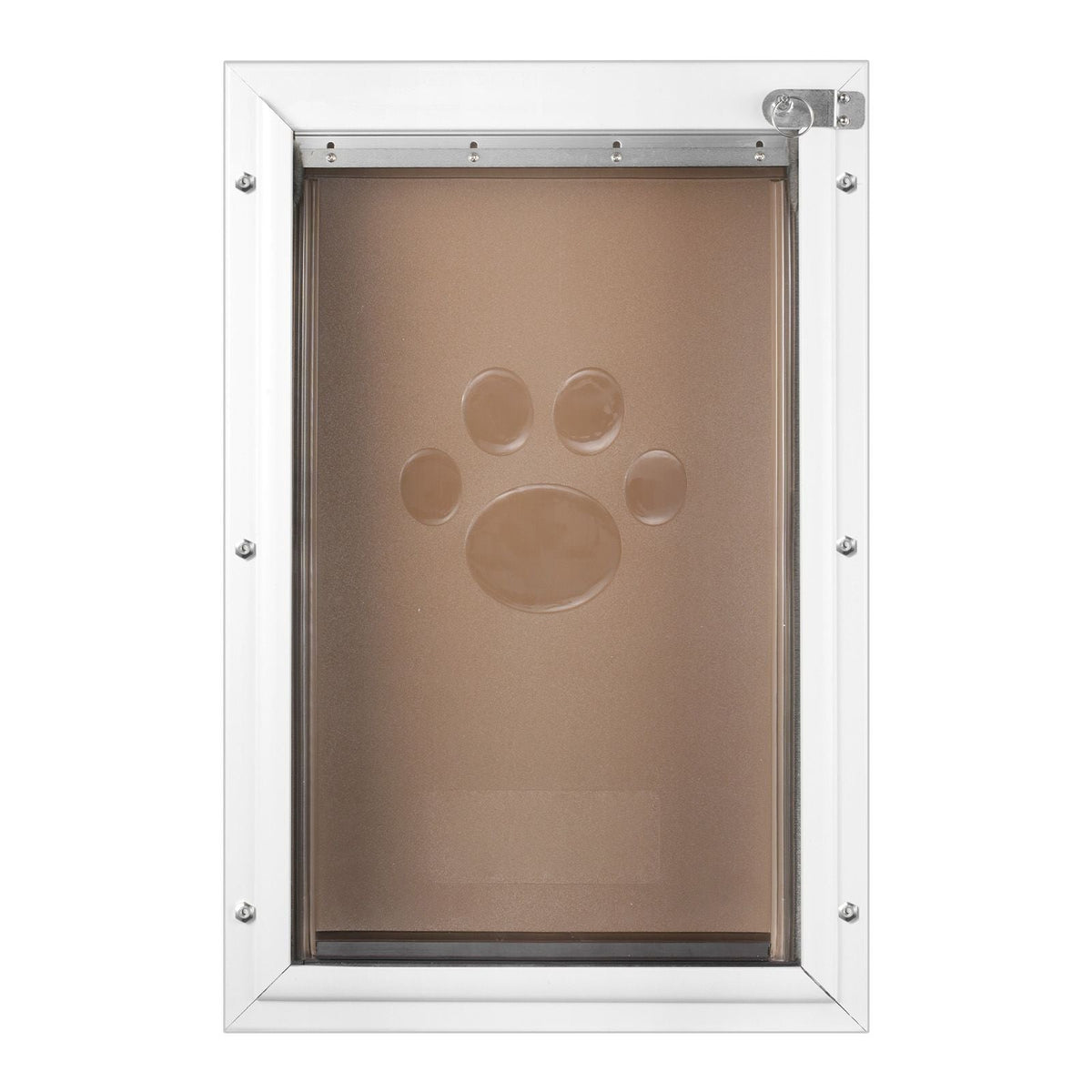 Pet Door Replacement Flap, Compatible with Flap Pet Doors, Measures 5.25" x 8.13" Longer Lasting, Weather-proof, Thickened PVC Dog Door Replacement Flap with Long Magnetic Strip (Small)