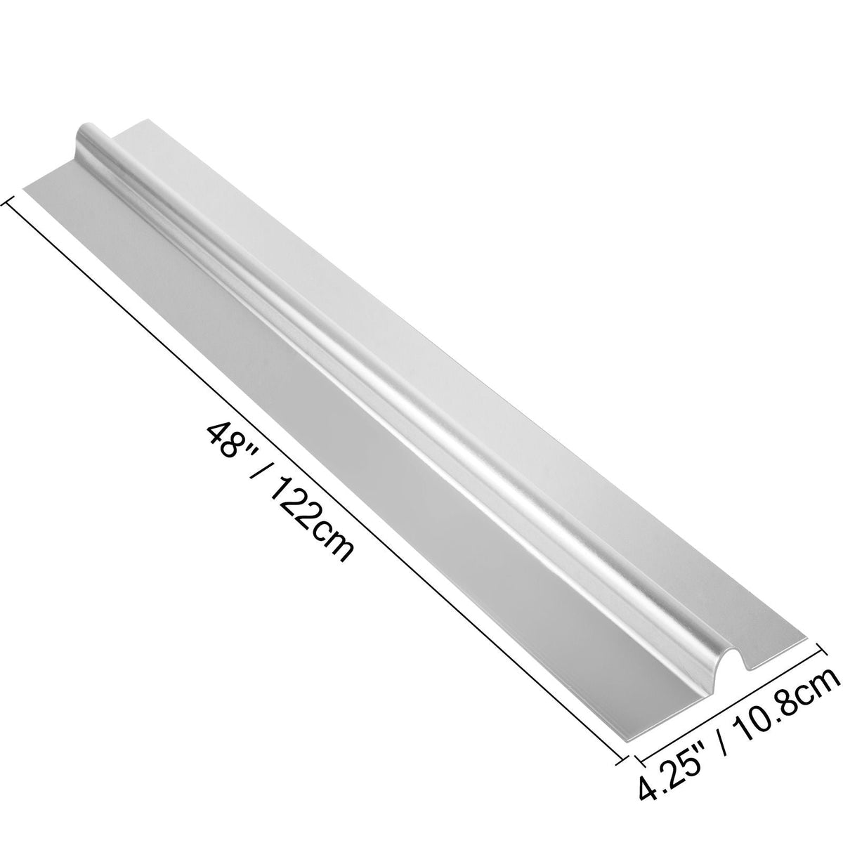 PEX Heat Transfer Plates, 100 pcs Box Radiant Heat Transfer Plates, 4 ft Aluminum PEX Heat Transfer Plates, 1/2 inch Heat Transfer Plates Designed for PEX Tubing
