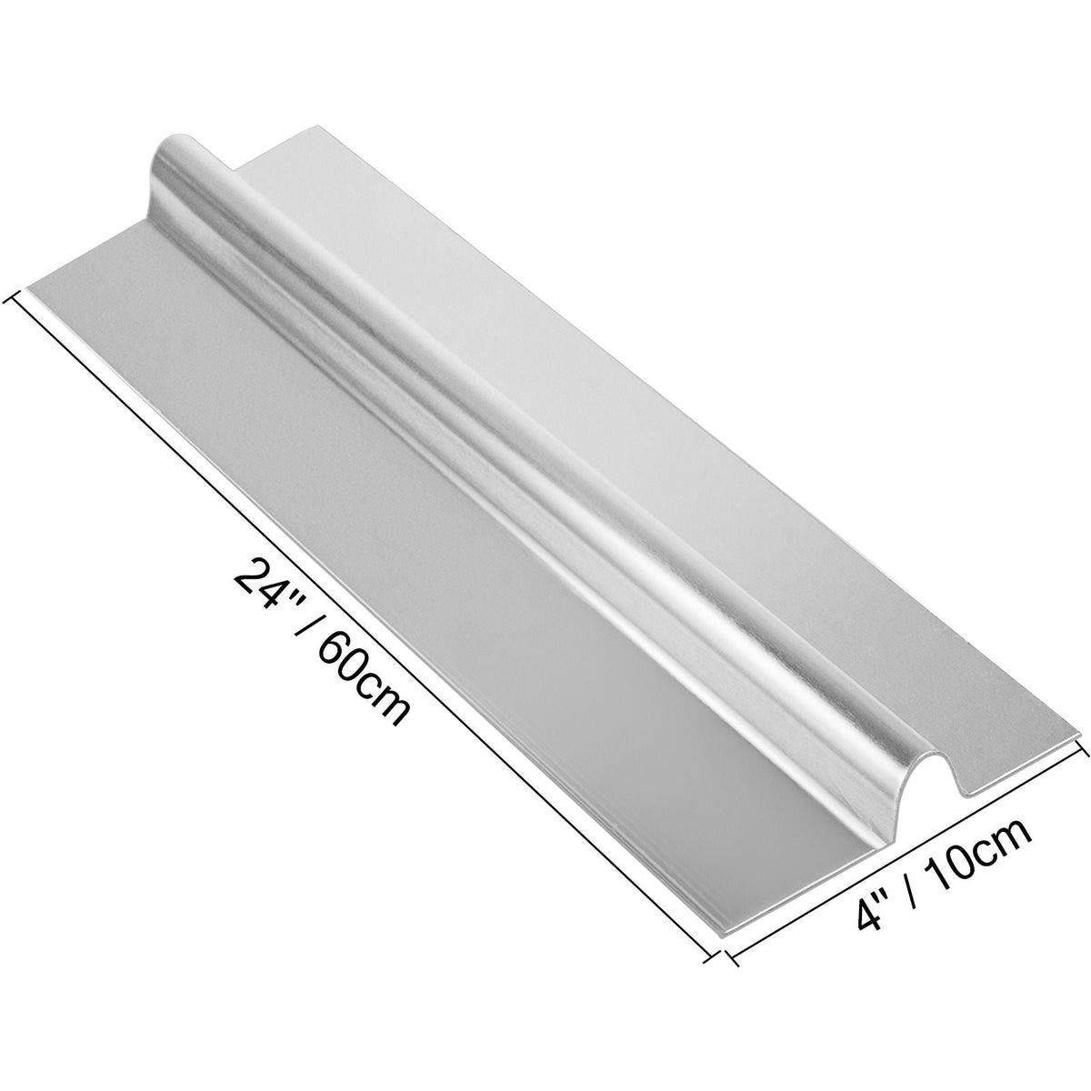 PEX Heat Transfer Plates, 100pcs Box Radiant Heat Transfer Plates, 2ft Aluminum PEX Heat Transfer Plates, 1/2 inch Heat Transfer Plates Designed for PEX Tubing