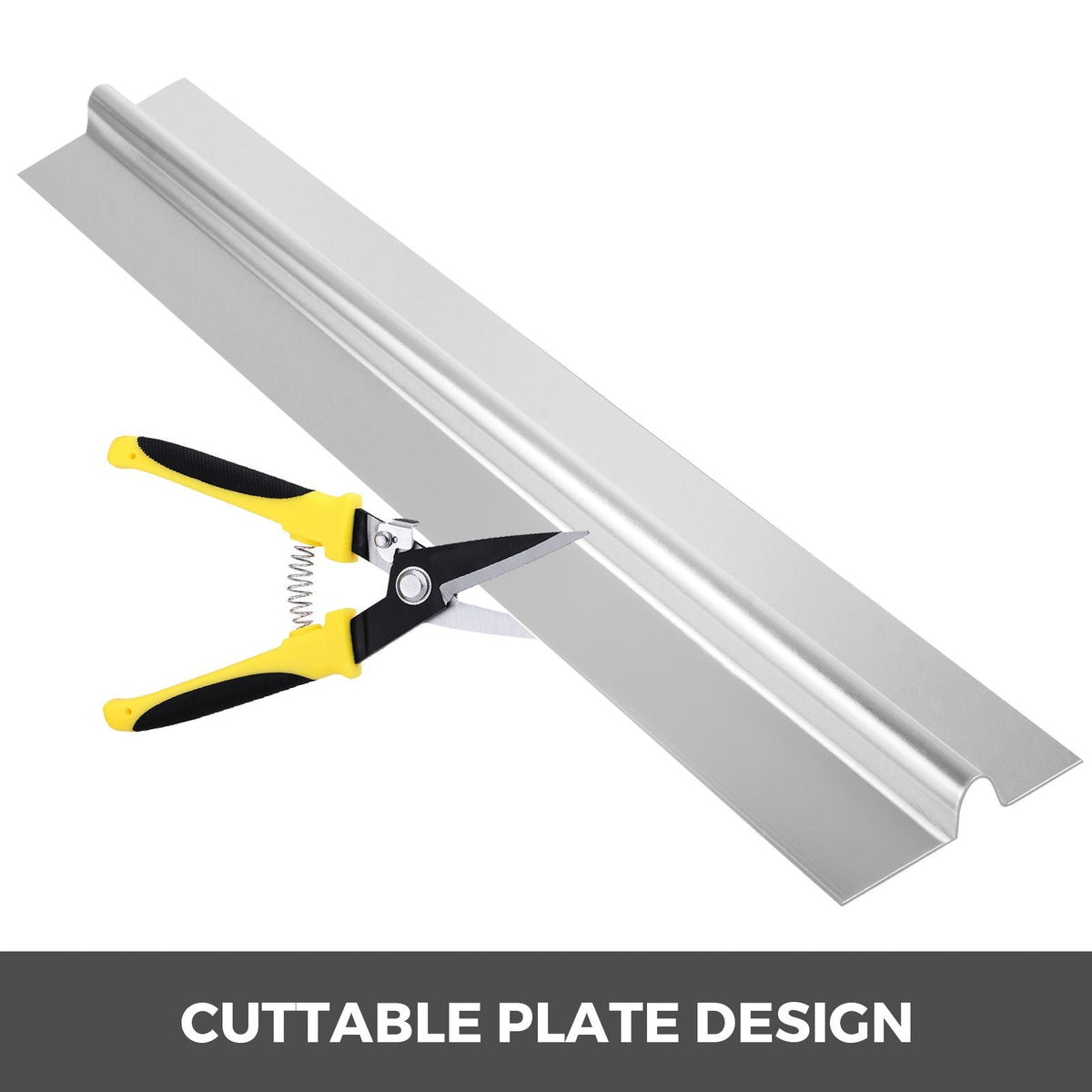 PEX Heat Transfer Plates, 200 pcs Box Radiant Heat Transfer Plates, 4 ft Aluminum PEX Heat Transfer Plates, 1/2 inch Heat Transfer Plates Designed for PEX Tubing