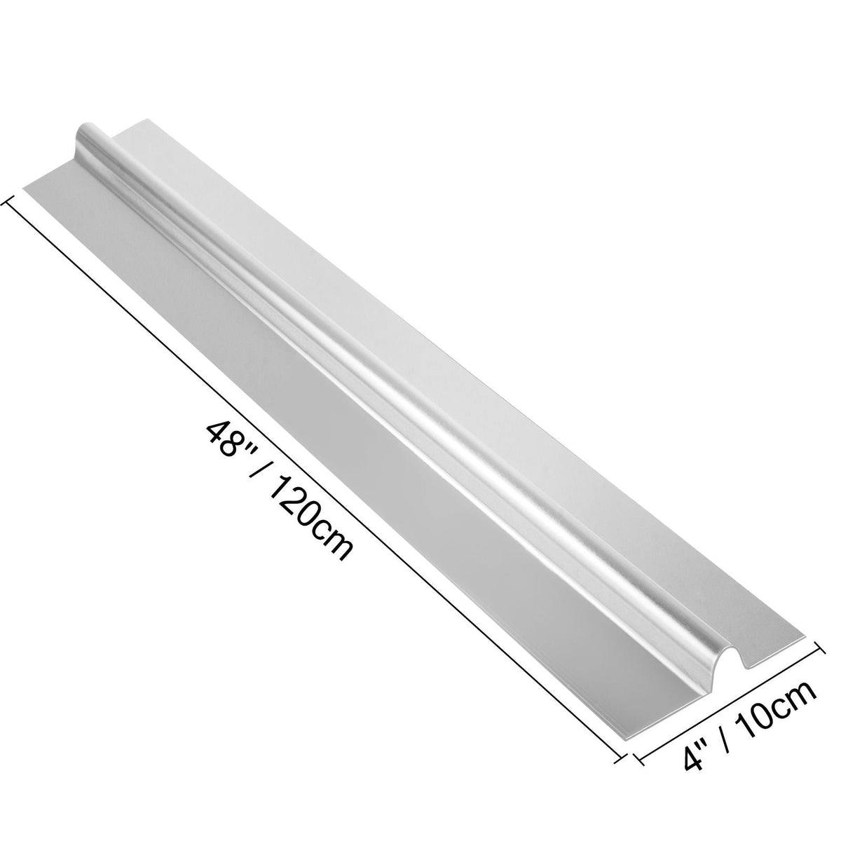 PEX Heat Transfer Plates, 50 pcs Box Radiant Heat Transfer Plates, 4 ft Aluminum PEX Heat Transfer Plates, 1/2 inch Heat Transfer Plates Designed for PEX Tubing