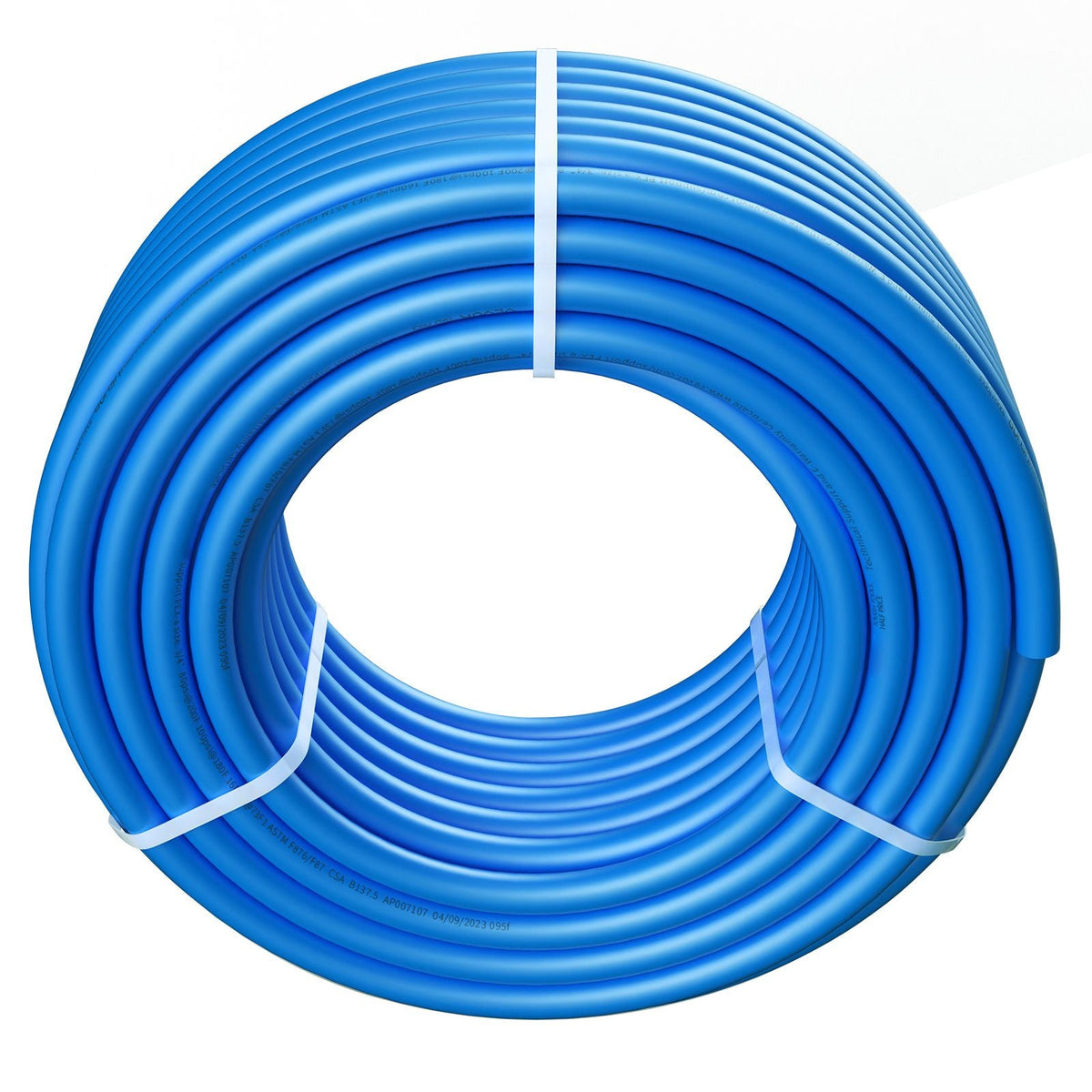 PEX Pipe 3/4 Inch, 100 Feet Length PEX-A Flexible Pipe Tubing for Potable Water, Pex Water Lines for Hot/Cold Water & Easily Restore, Plumbing Applications with Free Cutter,Blue