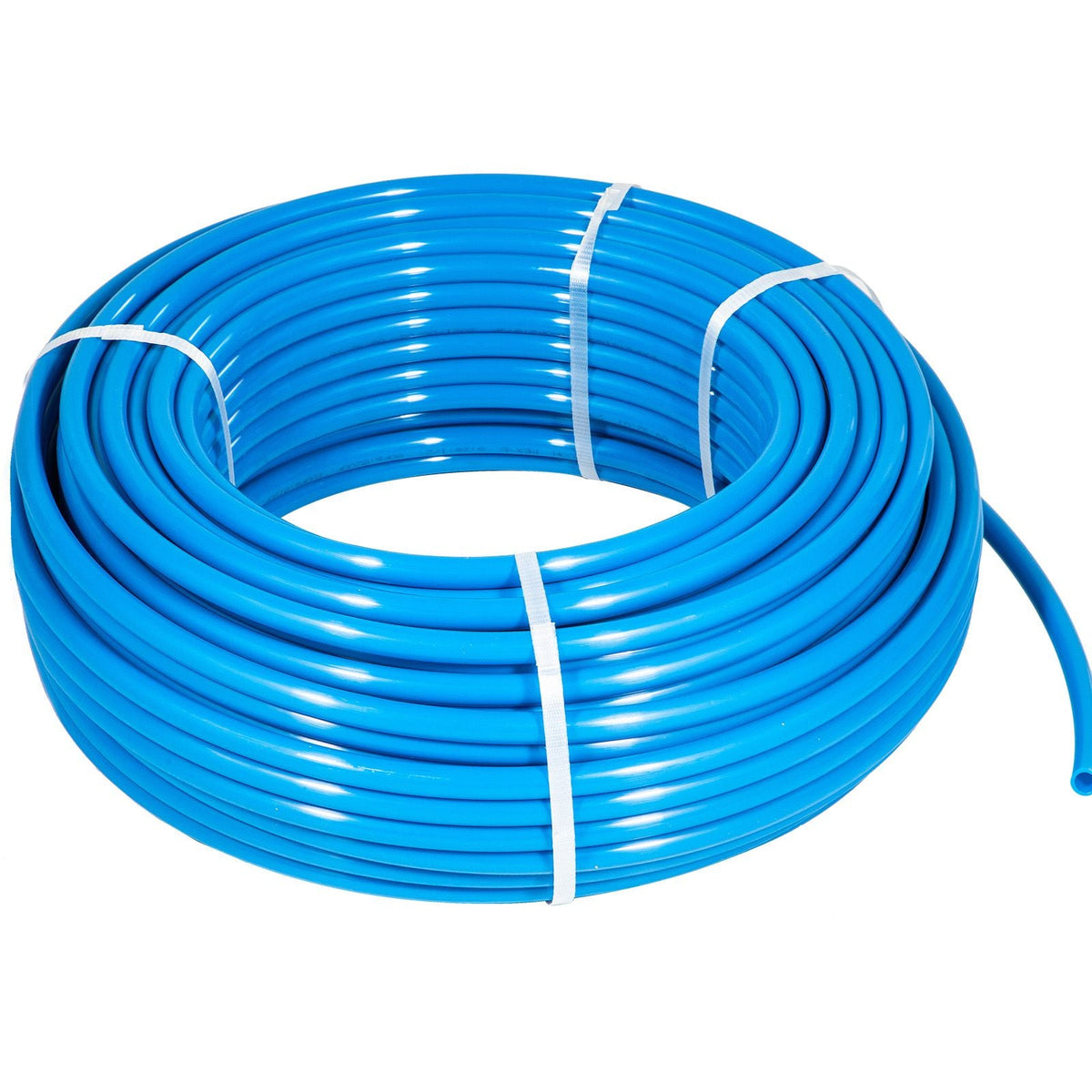 Pex Tubing, 1\" Pex Pipe 300ft Flexible Pex Hose Non Oxygen Barrier Pex Tube Coil 80-160psi Pex Water Line Blue Pex Piping for Hot & Cold Water Plumbing Open Loop Radiant Floor Heating System