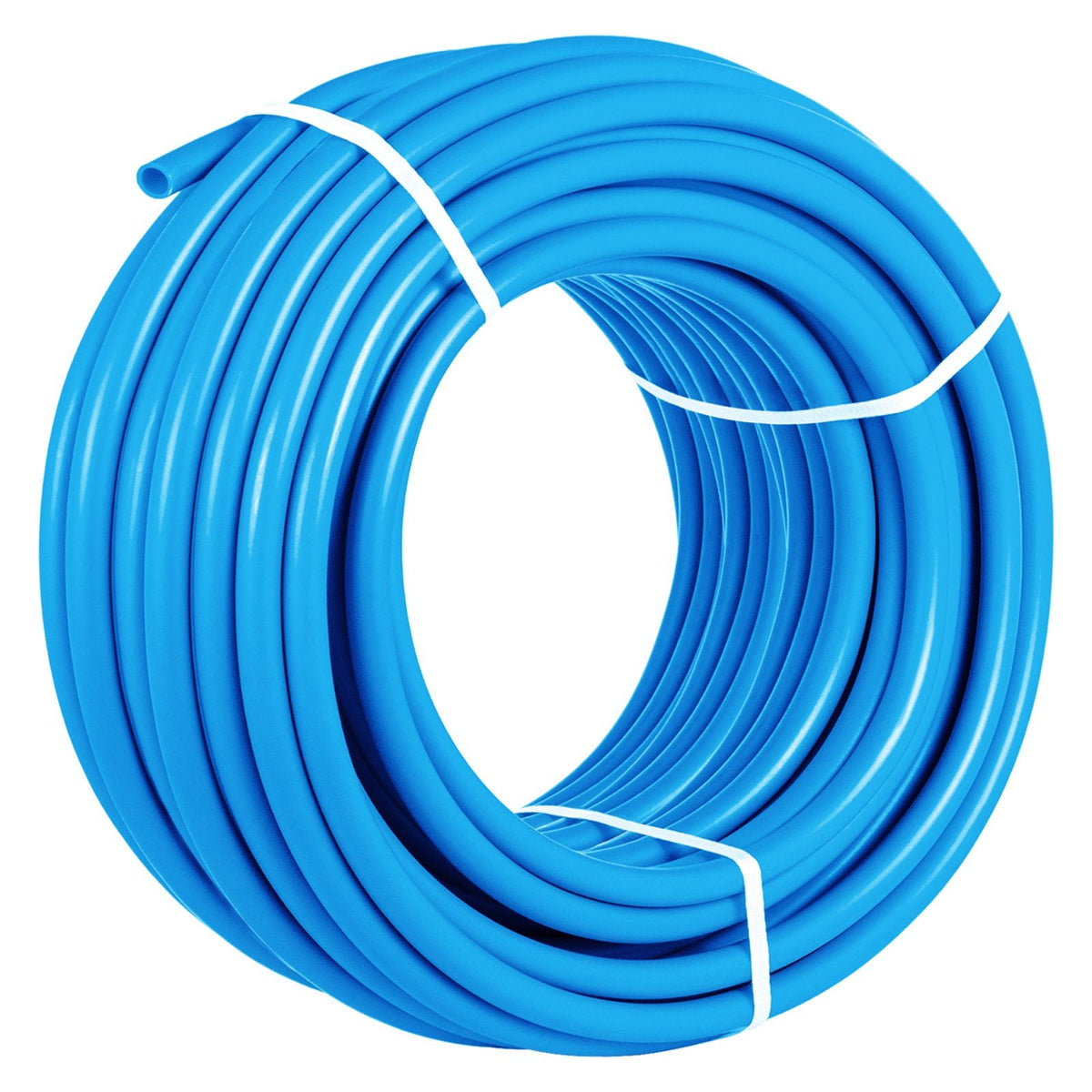 Pex Tubing, 1\" Pex Pipe 300ft Flexible Pex Hose Non Oxygen Barrier Pex Tube Coil 80-160psi Pex Water Line Blue Pex Piping for Hot & Cold Water Plumbing Open Loop Radiant Floor Heating System