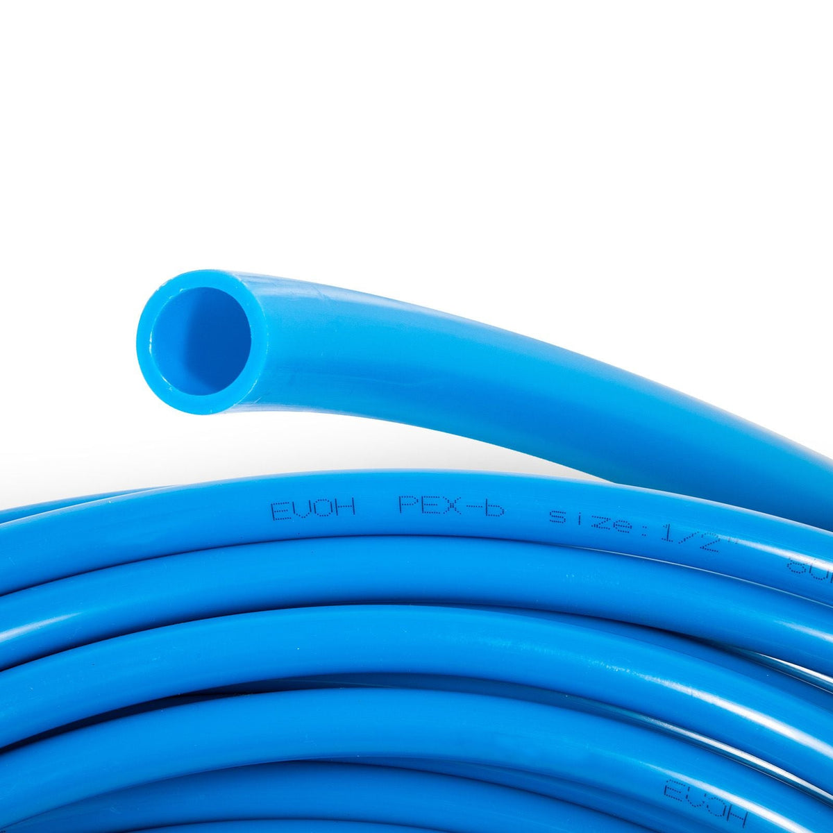 Pex Tubing, 1\" Pex Pipe 300ft Flexible Pex Hose Non Oxygen Barrier Pex Tube Coil 80-160psi Pex Water Line Blue Pex Piping for Hot & Cold Water Plumbing Open Loop Radiant Floor Heating System