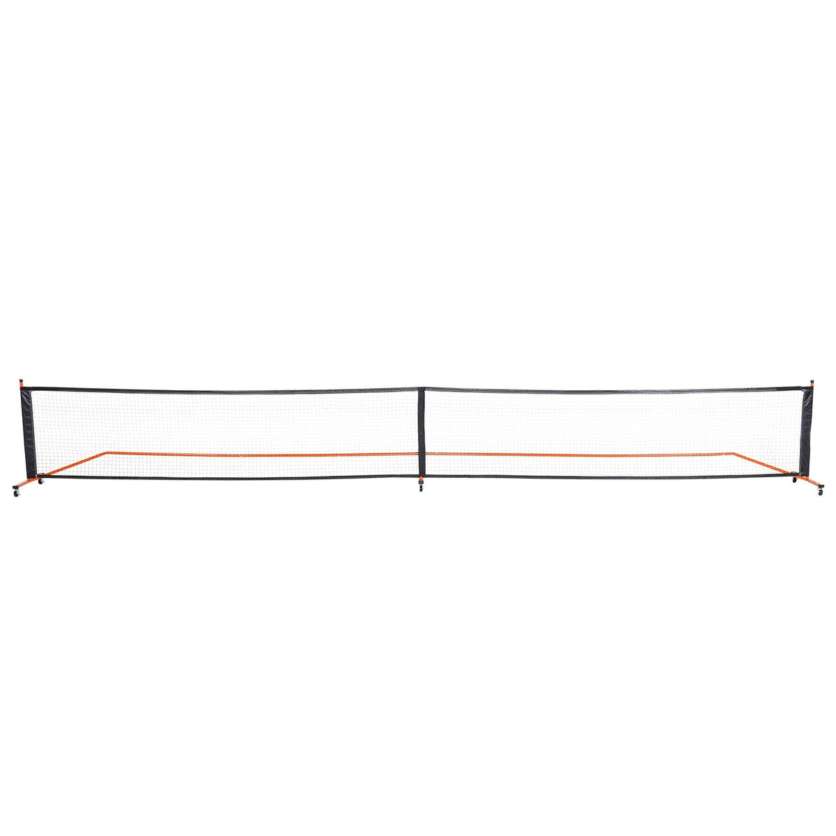 Pickleball Net Set, 22FT Regulation Size Portable Pickleball System with Bags, Balls, Paddles, Wheels, and Court Lines, Weather Resistant Metal Frame & PE Net, for Outdoor Backyard Driveway