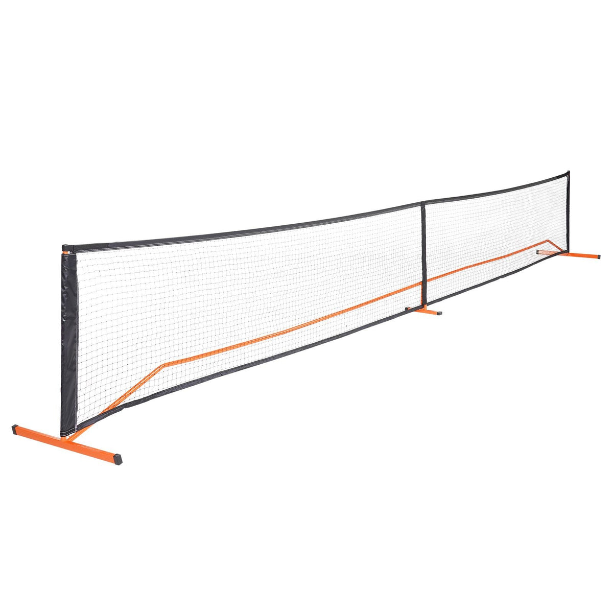 Pickleball Net Set, 22FT Regulation Size Portable Pickleball System with Carrying Bag & Balls & Paddles, Weather Resistant Steady Metal Frame & Strong PE Net, for Outdoor Backyard Driveway