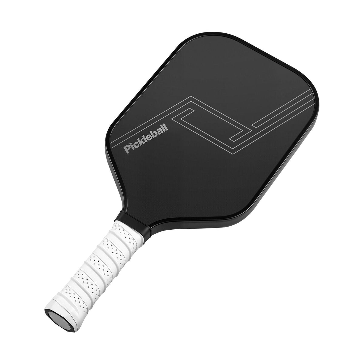 Pickleball Paddle, T700 Carbon Fiber Surface & Honeycomb Core, Professional Pickleball Paddle with Increased Power & Control & Spin, Pro Pickle Ball Racket for Adults, Men & Women, Black