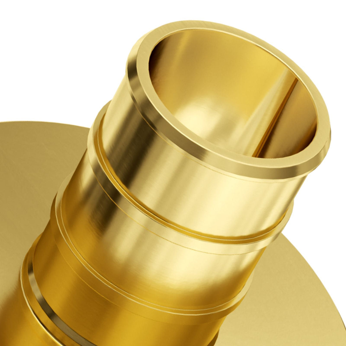 Pipe Fittings, 1/2" 20PCS Brass Pipe Fittings, Clamp-style 1/2 NPT Internal Thread Pipe Connector Brass Air Fittings, Heavy Duty Plumbing Fittings NPT Adapter for Heating/Shower Systems