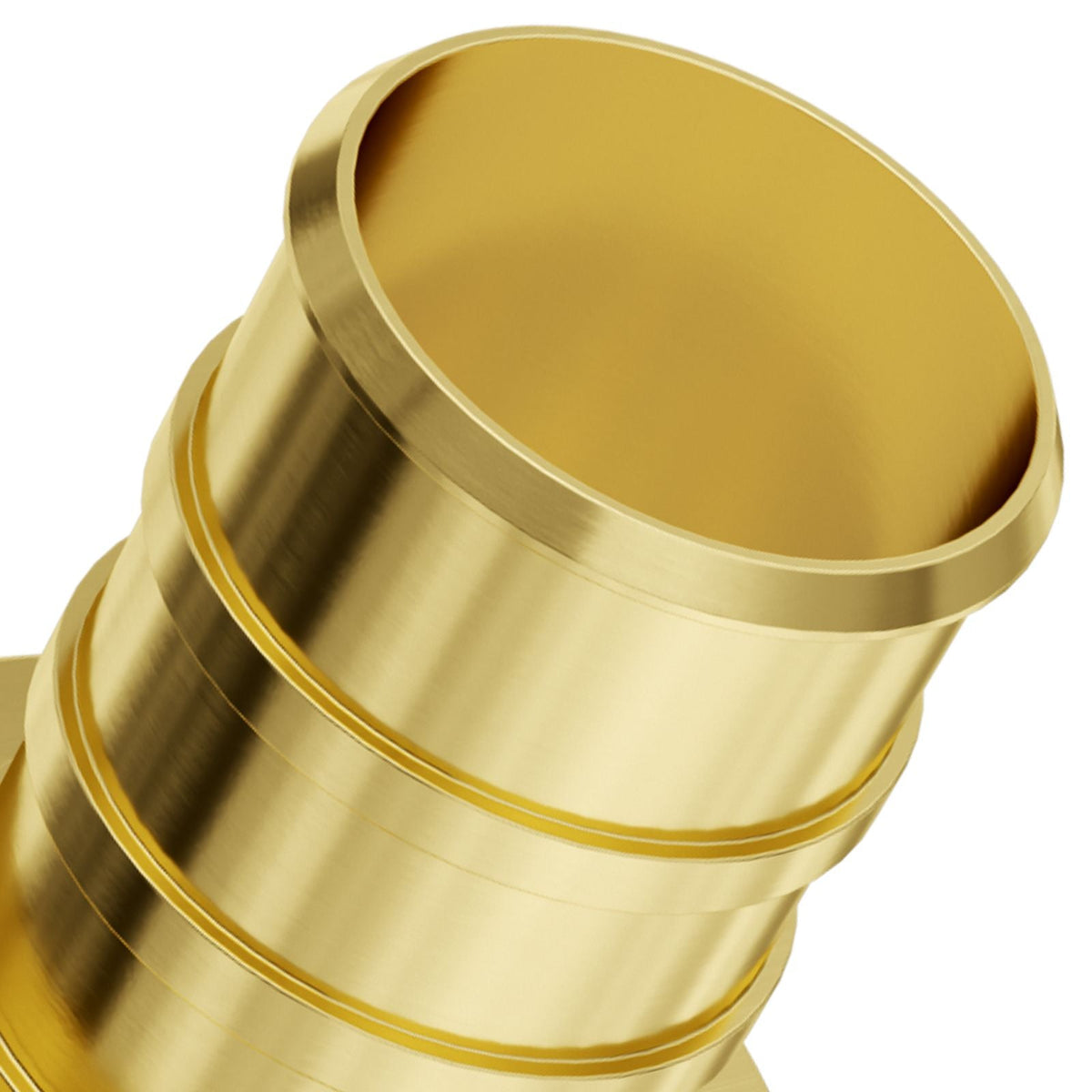Pipe Fittings, 1/2"-3/4" 50PCS Brass Pipe Fittings, Clamp-style 1/2 NPT Internal Thread Pipe Connector Brass Air Fittings, Heavy Duty Plumbing Fittings NPT Adapter for Heating/Shower Systems