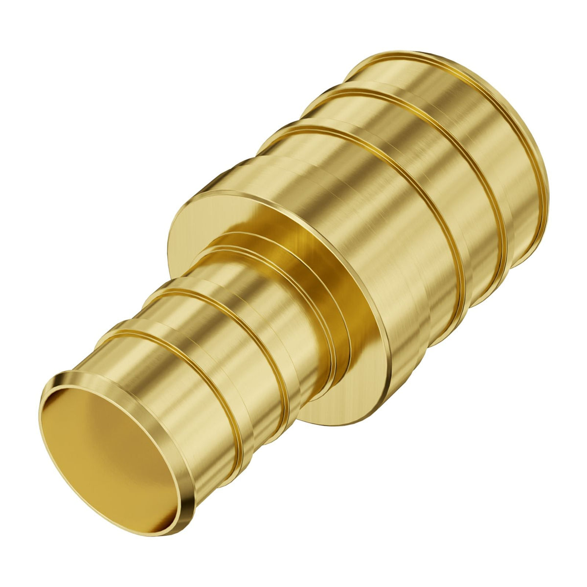 Pipe Fittings, 1/2"-3/4" 50PCS Brass Pipe Fittings, Clamp-style 1/2 NPT Internal Thread Pipe Connector Brass Air Fittings, Heavy Duty Plumbing Fittings NPT Adapter for Heating/Shower Systems