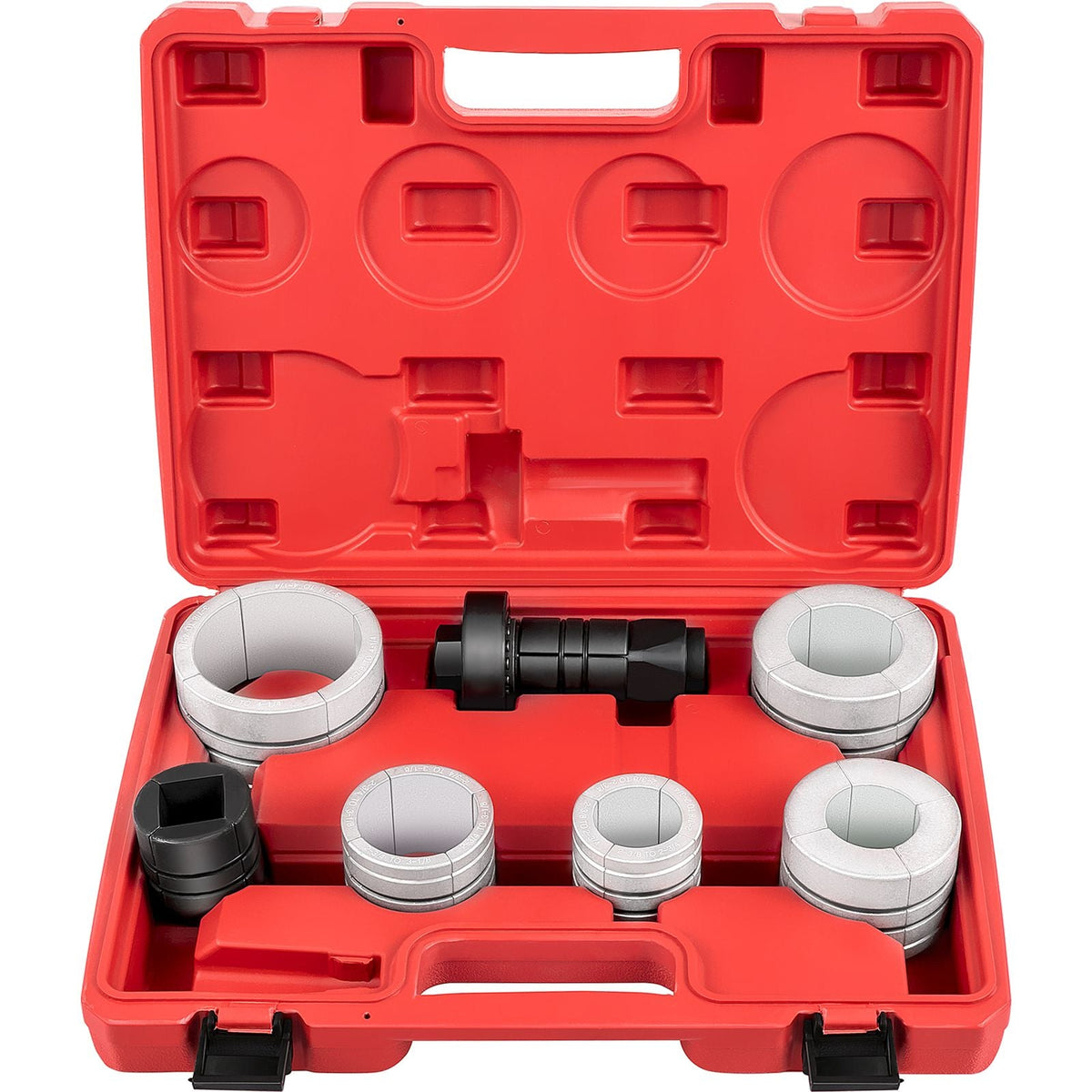 Pipe Stretcher Kit, Exhaust Pipe Stretcher Kit 1-5/8\" to 4-1/4\", Exhaust Pipe Expander Kit for Tail Pipe Tube, Exhaust Pipe Expander Tool with Storing Case, 7 Pcs Pipe Expander, Exhaust Stretc