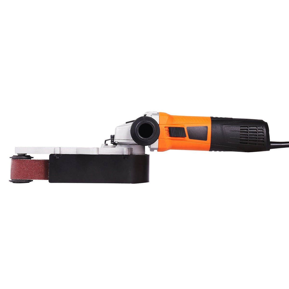 Pipe Tube Polisher Sander, 1000W Pipe Belt Sander with 6 Variable Speeds 1100-3200rpm, Professional Belt Sander Grinding Machine with 3PCS Sanding Belts for Burnishing Finishing Rust Removal