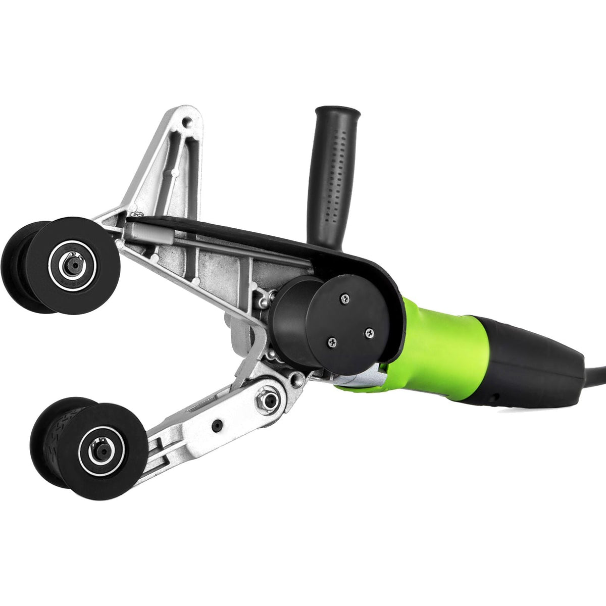 Pipe Tube Polisher Sander 7\"/180 mm Max Pipe Diameter,Sander Polisher Grinder 110V 800W,Professional Belt Sander Grinding Machine 6 Speeds Adjustable,for Burnishing Finishing Stainless Steel