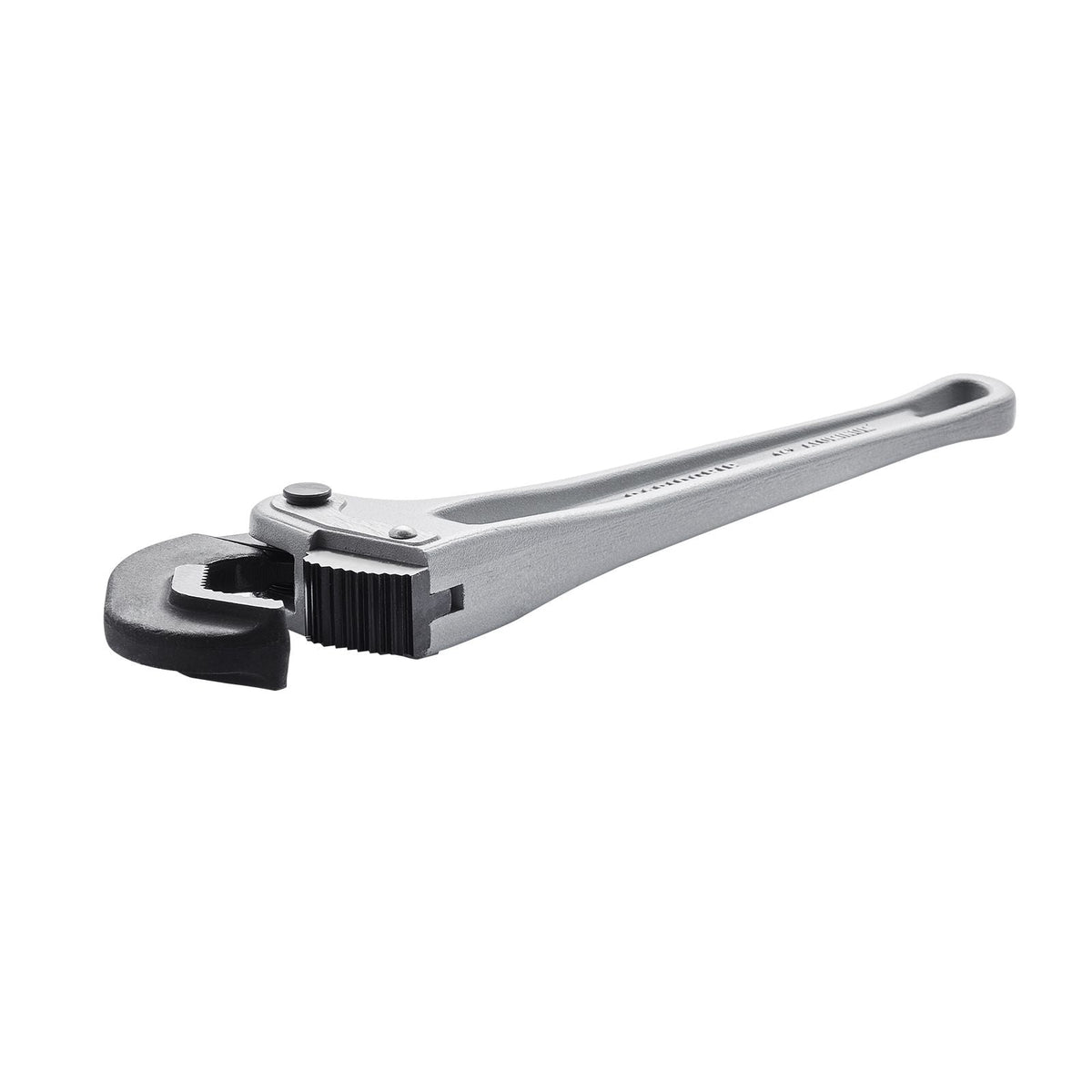Pipe Wrench, 14" Aluminum Straight Pipe Wrench, Automatic Jaw Adjustment, Adjustable Plumbing Wrench, Easy to Carry, Ergonomic Handle, Hangable Design, for Water Pipes, Automotive Repairs