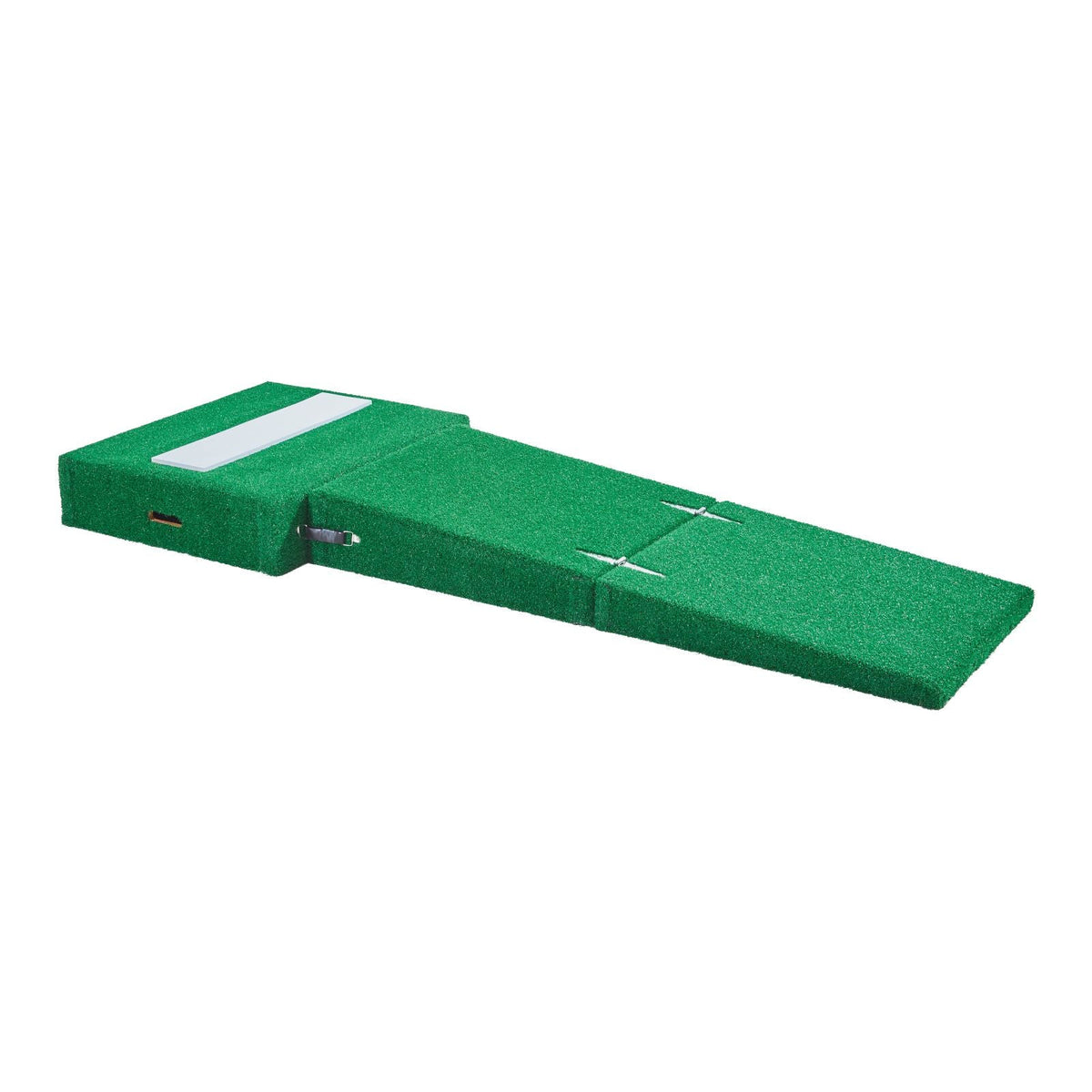 Pitching Mound, Portable Baseball Pitcher's Mound, 77 in IIndoor Outdoor Pitching Practice and Training Equipment, Softball Pitching Aids with Antifade Turf, Pitching Rubber, Carry Handles