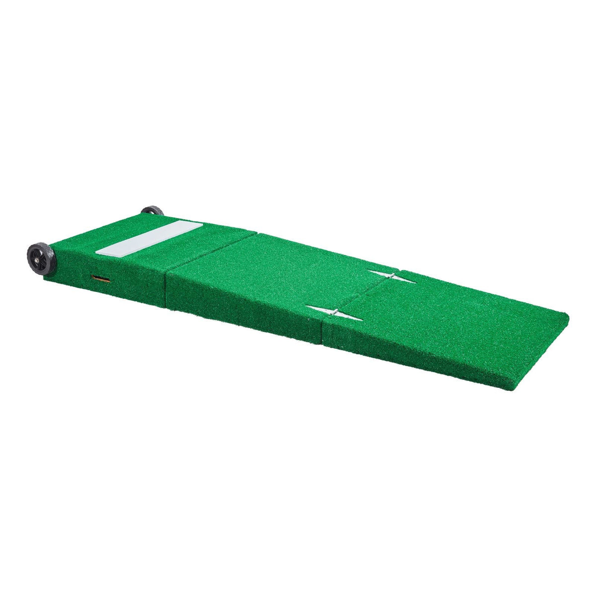 Pitching Mound, Portable Baseball Pitcher's Mound, 90 in IIndoor Outdoor Pitching Practice and Training Equipment, Softball Pitching Aids with Antifade Turf, Pitching Rubber, Carry Handles