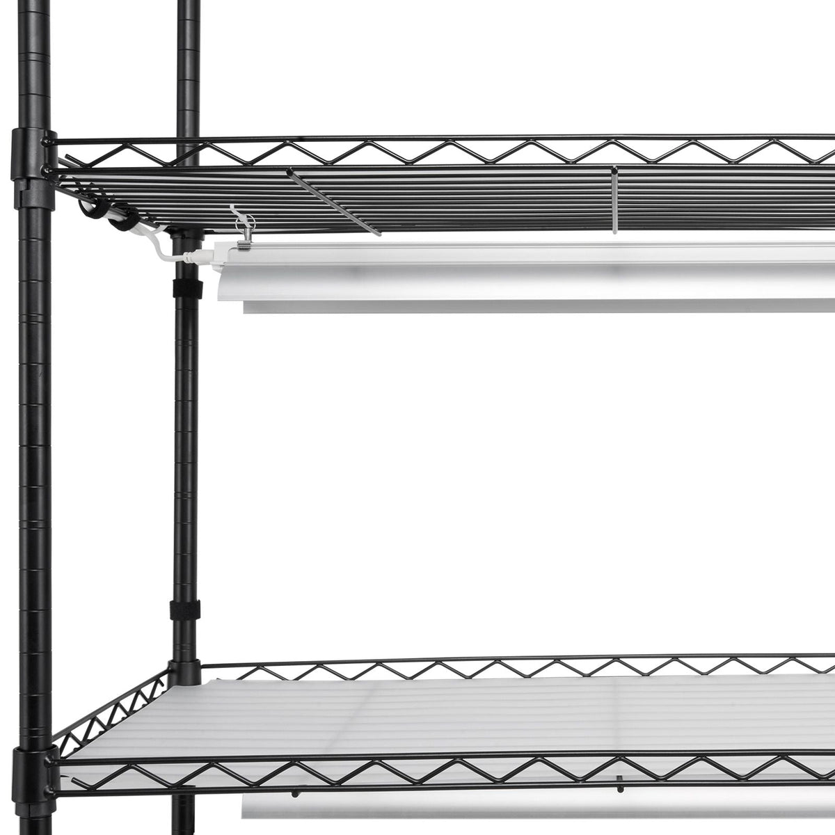 Plant Stand with Grow Light, 6-Tier Large Tall Plant Shelf with 150W Full Spectrum Grow Light, 3 Mode LED Plant Light with Timer and Wheel for Seed Starting 29.5" L x 13.8" W x 70.9" H