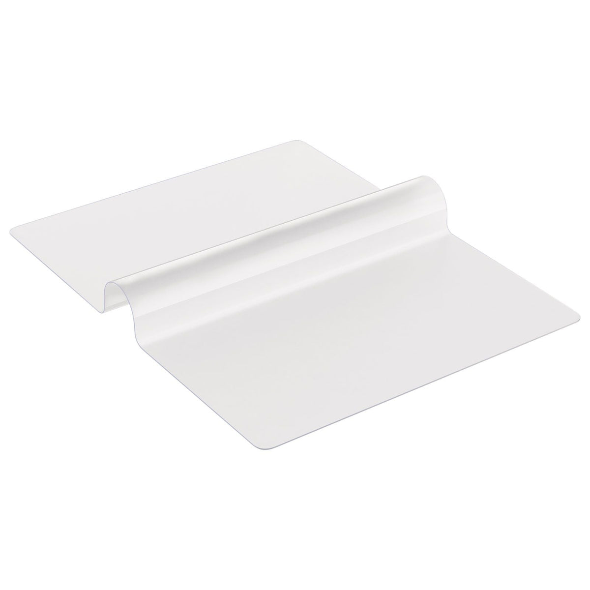 Plastic Table Cover, 24 x 48 Inch 1.5 mm Thick Frosted Table Protector, Rectangle PVC Desk Mat, Waterproof & Easy Cleaning Desk Pad Tablecloth, for Office Dresser Dining Room Table Night Stand