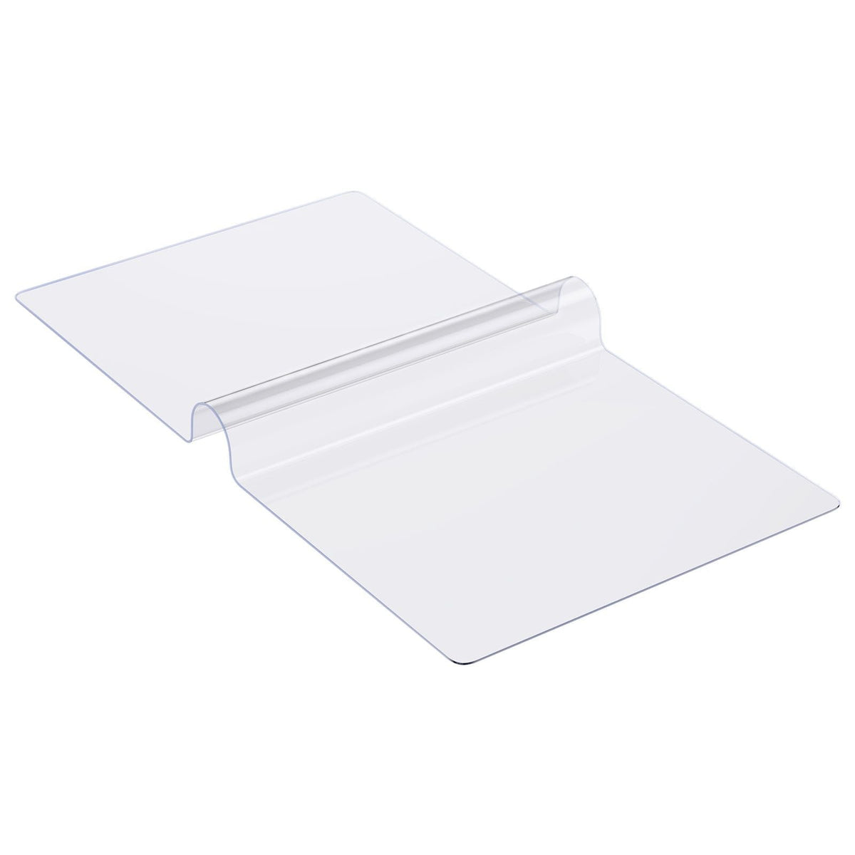 Plastic Table Cover, 24 x 48 Inch 2.0 mm Thick Clear Table Protector, Rectangle PVC Desk Mat, Waterproof & Easy Cleaning Desk Pad Tablecloth, for Office Dresser Dining Room Table Night Stand