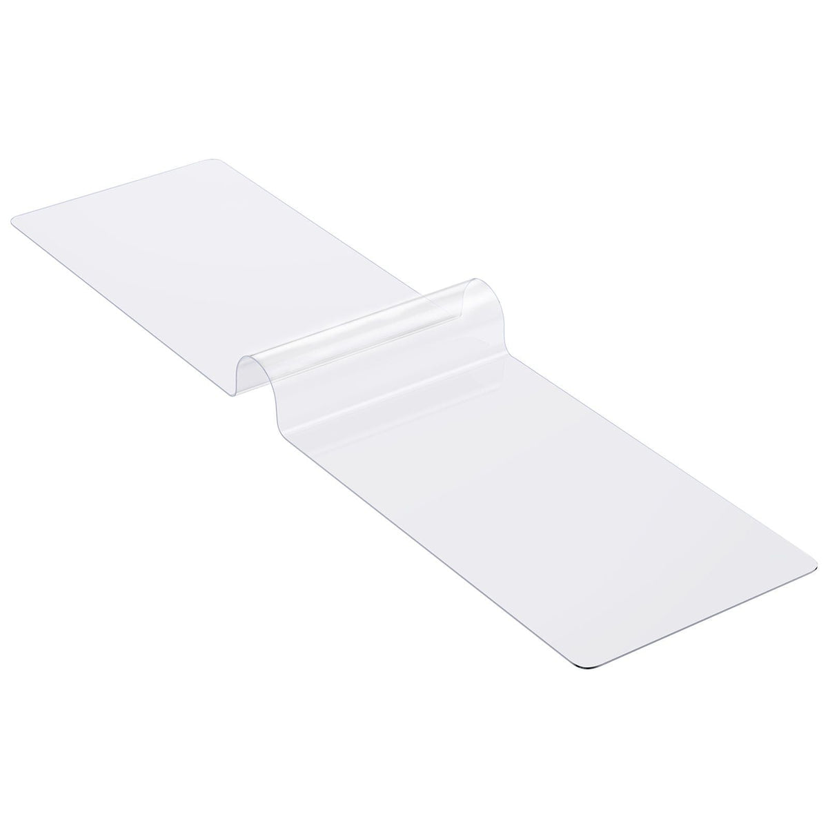 Plastic Table Cover, 42 x 96 Inch 1.5 mm Thick Clear Table Protector, Rectangle PVC Desk Mat, Waterproof & Easy Cleaning Desk Pad Tablecloth, for Office Dresser Dining Room Table Night Stand