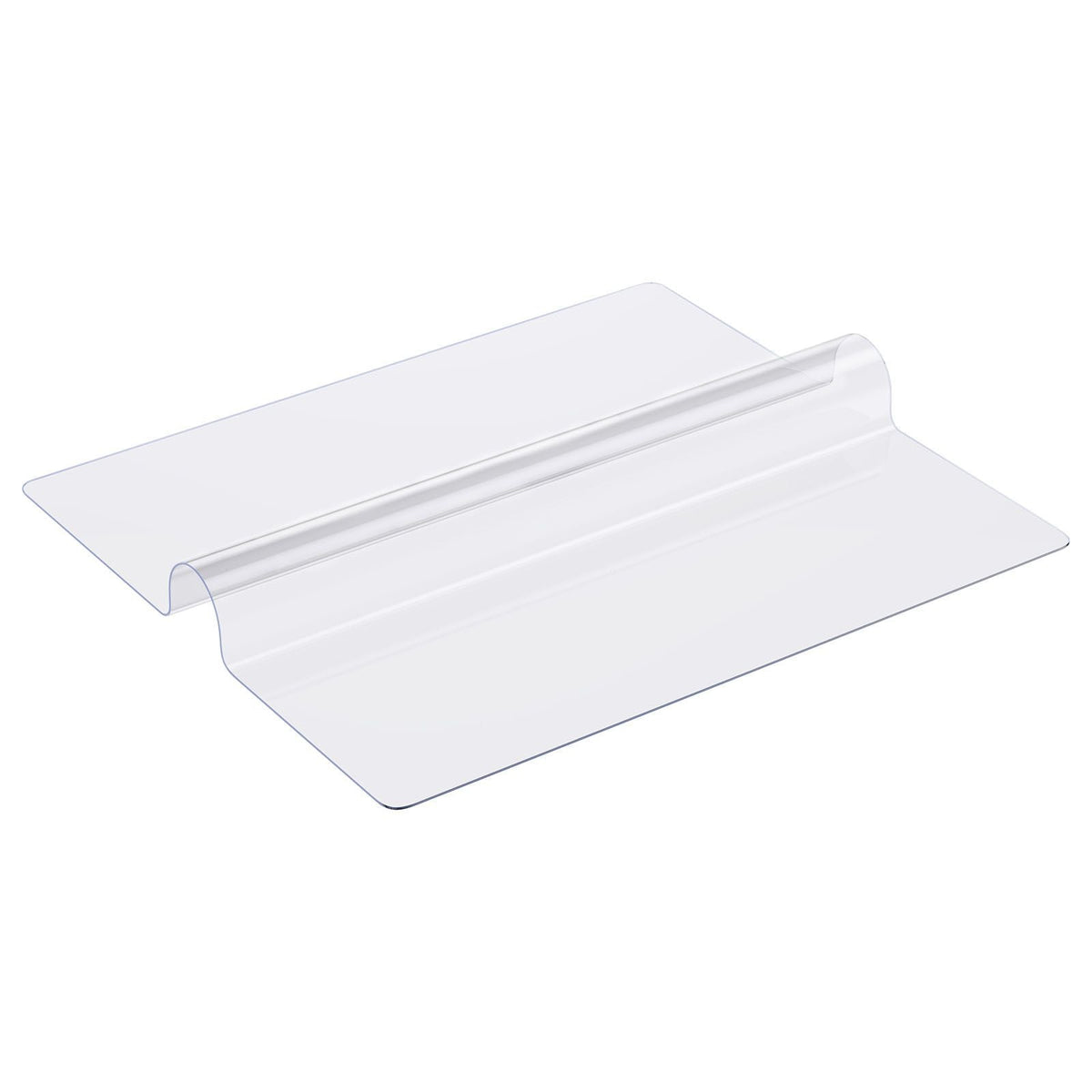 Plastic Table Cover, 54 x 54 Inch 2.0 mm Thick Clear Table Protector, Square PVC Desk Mat, Waterproof & Easy Cleaning Desk Pad Tablecloth, for Office Dresser Dining Room Table Night Stand