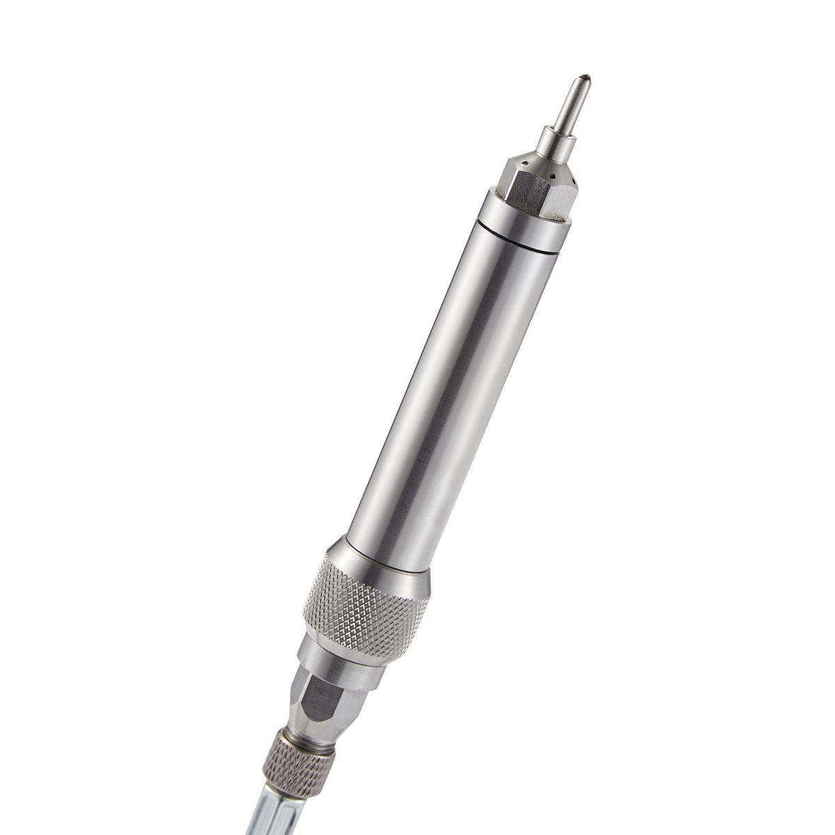 Pneumatic Engraving Pen, 11400 BPM, Speed Adjustable 1/8" Pencil Grinder, Portable Pneumatic Scribe Pen with Air Hose, Air Micro Grinder Scribe Pen for Precision Carving on Stone Glass Wood