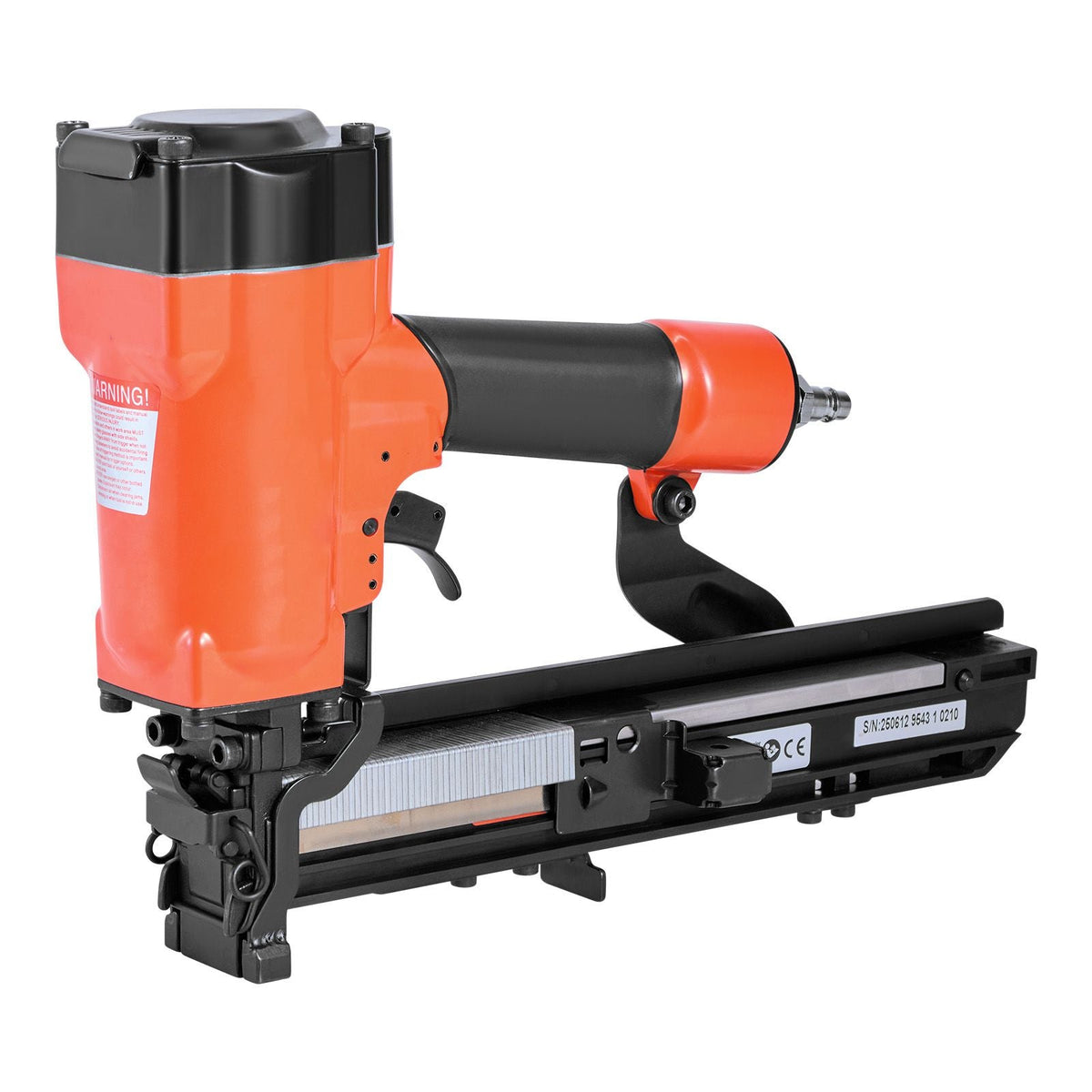 Pneumatic Staple Gun, 16 Gauge 1-inch Wide Crown Pneumatic Stapler 5/8" to 1-1/2" Length, 70-120PSI Air Staple Gun with Two Firing Modes for Roof Decking, Wall Sheathing, Fencing, Subflooring