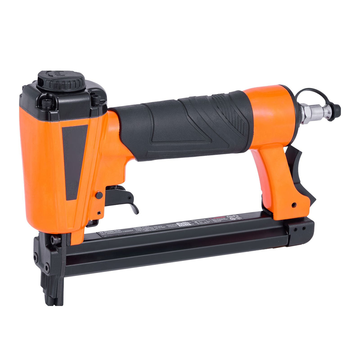 Pneumatic Staple Gun, 20 Gauge T50 Pneumatic Upholstery Stapler for 7/16" Crown 5/32"-5/8" Length Staples, 70-110 PSI Air Staple Gun for Woodworking, Upholstering, Fabric, Crafts, DIY Projects