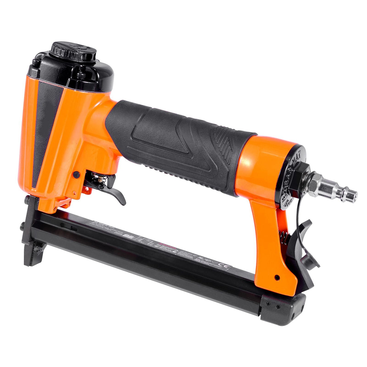 Pneumatic Staple Gun, 21 Gauge Pneumatic Upholstery Stapler for 80 Series 1/2-inch Crown 1/4"-5/8" Length Staples, 70-110 PSI Air Staple Gun for Woodworking, Upholstering, Crafts, DIY Projects