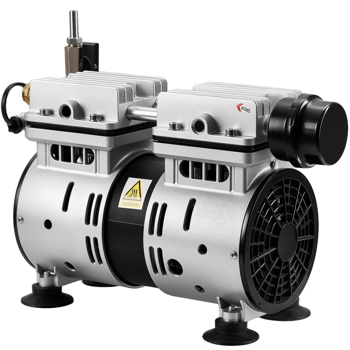 Pond Aerators, 5.2CFM Aeration System for Lakes up to 3 Acres, 3/4 HP Air Compressor, 2 Diffusers & Two 100' Weighted Tubings, Outdoor Pond Aeration Pump for Deep Water Oxygen Circulation