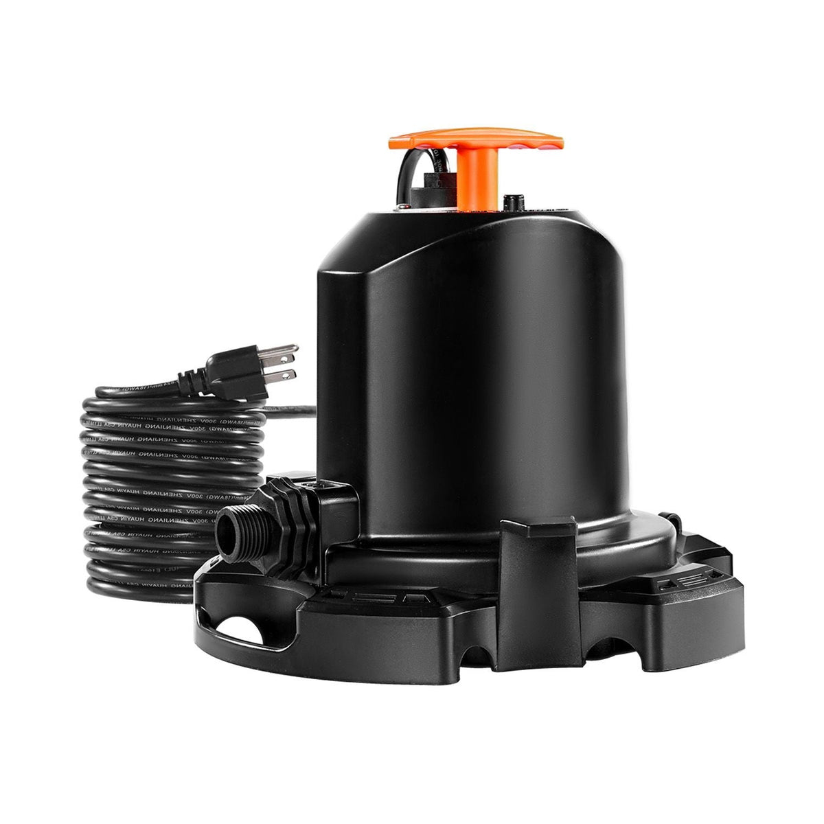 Pool Cover Pump, 1/2 HP 1575 GPH, 120V Submersible Swimming Pool Cover Pump with 25 ft Power Cord, 24 ft Max Head Lift, Water Removal and Transfer Pump, for Pool Draining Inflatable Water Parks