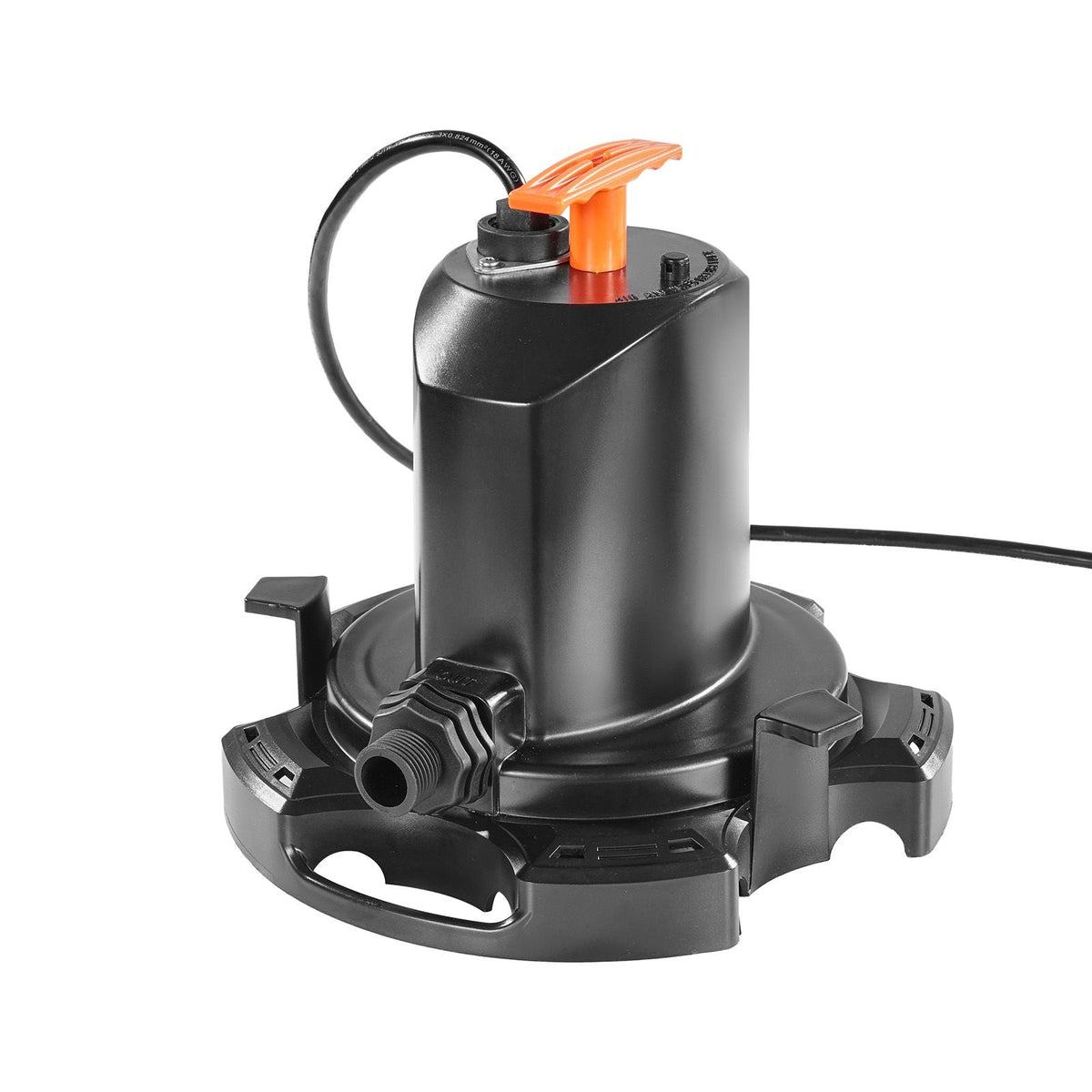 Pool Cover Pump, 1/2 HP 1575 GPH, 120V Submersible Swimming Pool Cover Pump with 25 ft Power Cord, 24 ft Max Head Lift, Water Removal and Transfer Pump, for Pool Draining Inflatable Water Parks