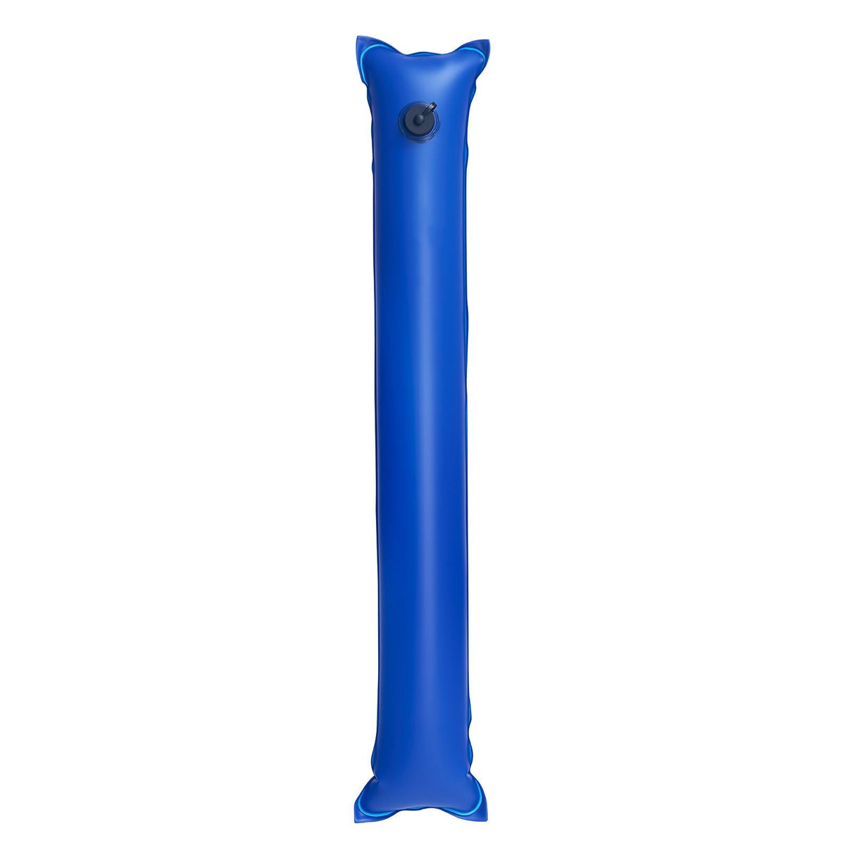 Pool Cover Water Bags, 6 Packs 4 Ft, Single Chamber Pool Cover Water Tubes, 0.4mm Thick PVC Bags Weights with Leakproof Screw Cap, for Inground Swimming-Pool Covers Winter Closing, Blue