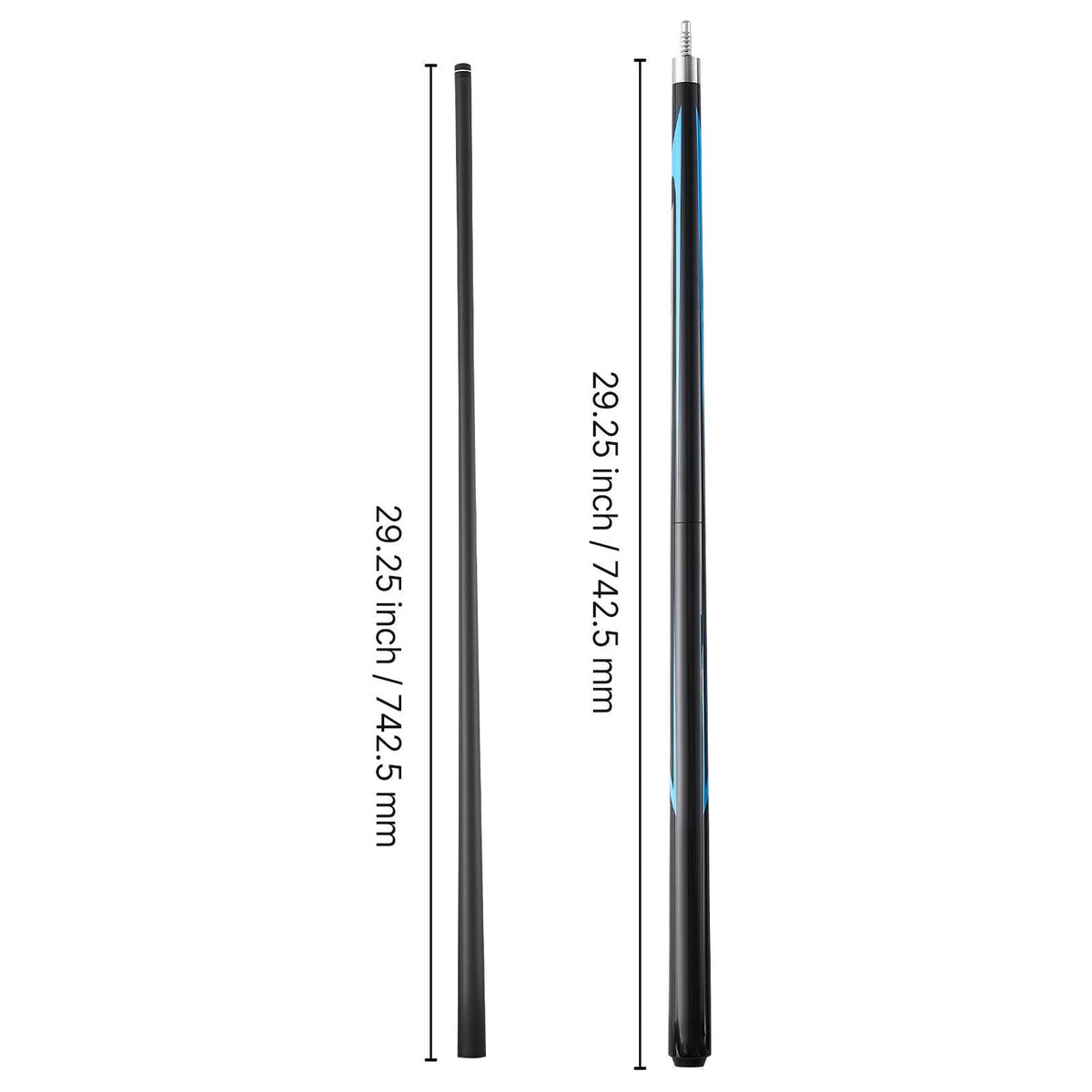 Pool Cue, 1 Piece Jump Break Cue, 58 inch & 19.5 oz Break Cues Pool Stick, Breaks Stick with Carbon Fiber Shaft & Maple Cues Butt, Heavy Hitter Breaks Jump Billiard Cue for Adult, Home, Office