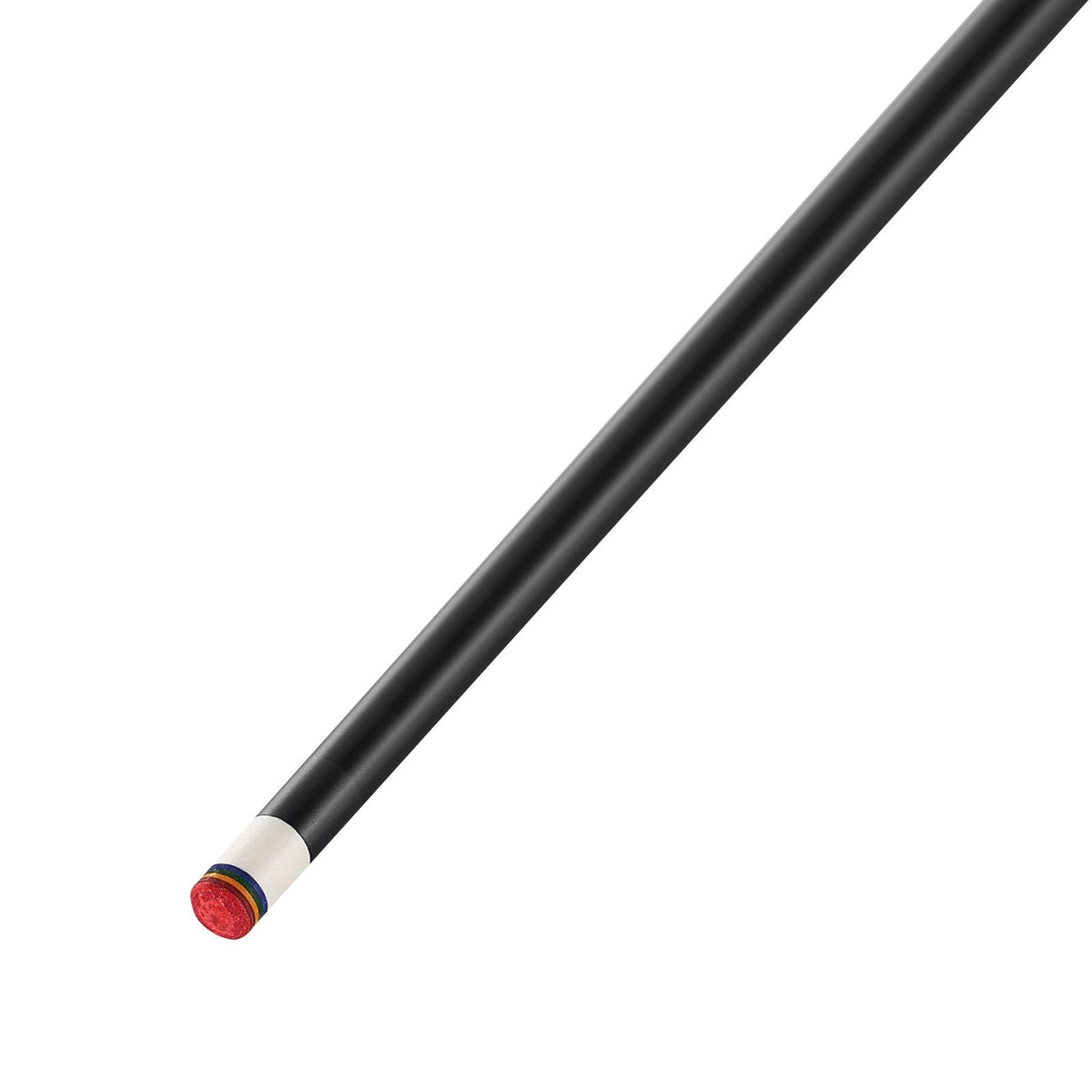 Pool Cue, 1 Piece Pool Stick, 58 inch & 19 oz Canadian Maple Wood Billiard Pools Cue Stick with Multi-Layer Tip & ABS Connection Ring, Cues Sticks for Professional Pool Table, Bar, Home, Office