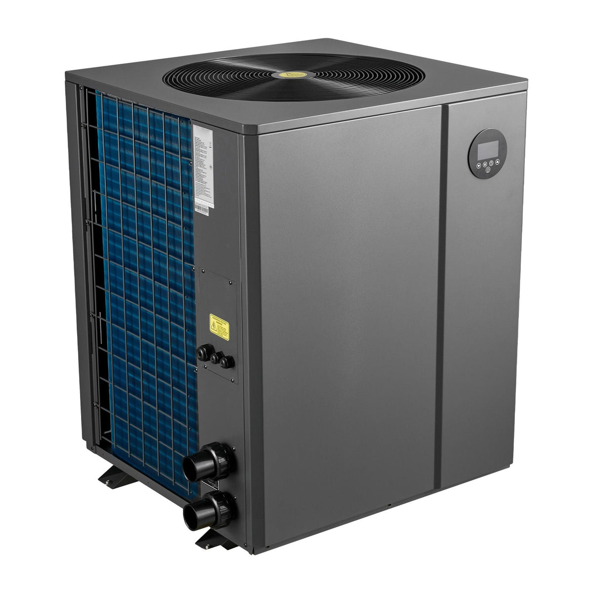 Pool Heat Pump Max 104790 BTU, Electric Pool Heater for In-Ground Up to 27738 Gallons, All-DC Inverter Technology, WiFi & App Remote Control, Multiple Protection for Swimming Parties