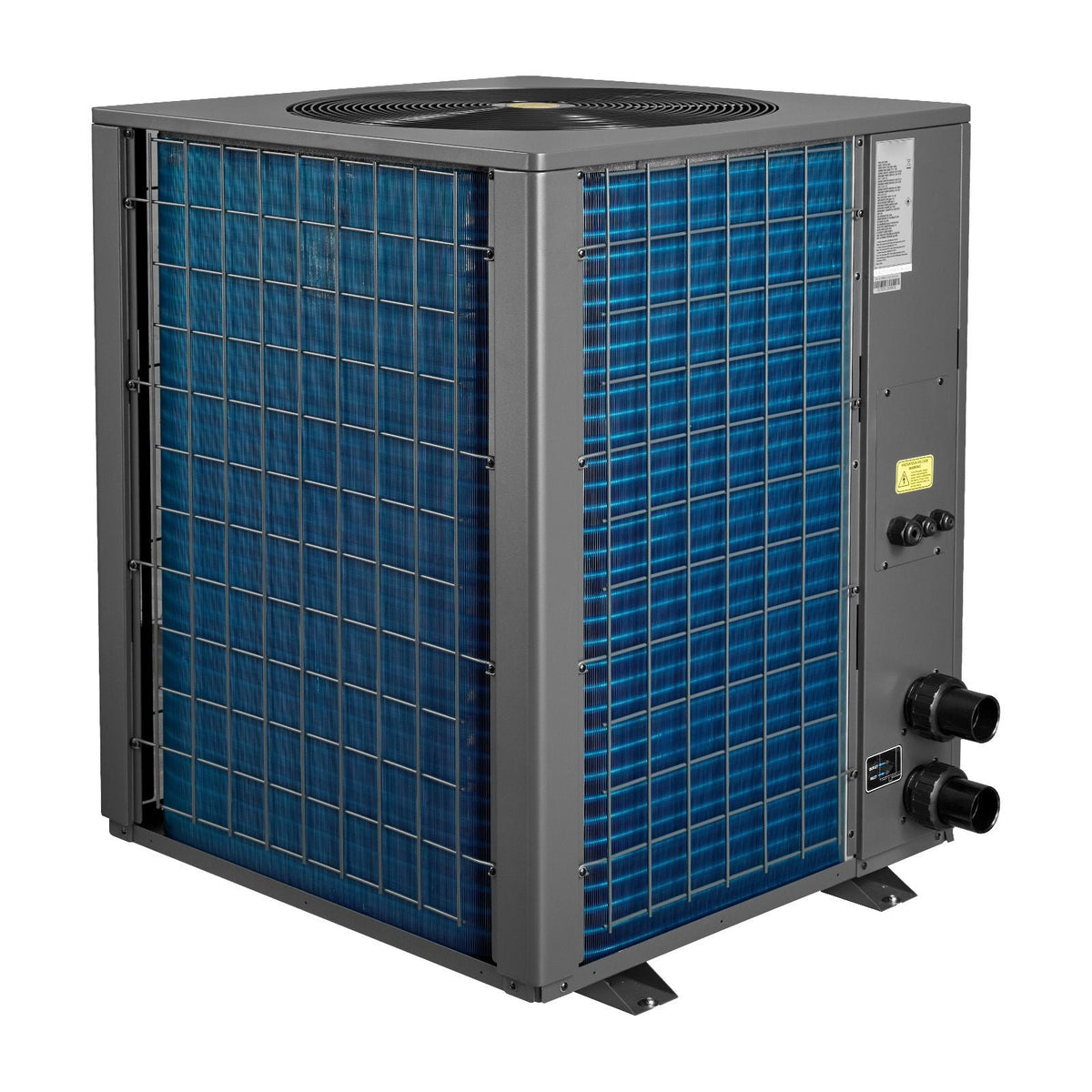 Pool Heat Pump Max 104790 BTU, Electric Pool Heater for In-Ground Up to 27738 Gallons, All-DC Inverter Technology, WiFi & App Remote Control, Multiple Protection for Swimming Parties