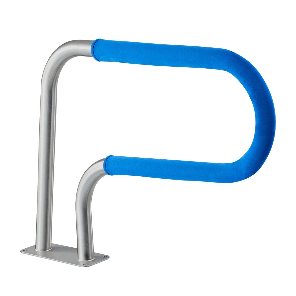 Pool Rail, 31 x 22 inch Pool Handrail, 220 lbs Load Capacity Heavy Duty 304 Stainless Steel Swimming Handrail, Detachable Nonslip Sleeve, Rich Accessories