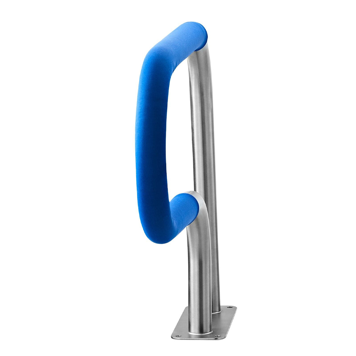Pool Rail, 31 x 22 inch Pool Handrail, 220 lbs Load Capacity Heavy Duty 304 Stainless Steel Swimming Handrail, Detachable Nonslip Sleeve, Rich Accessories