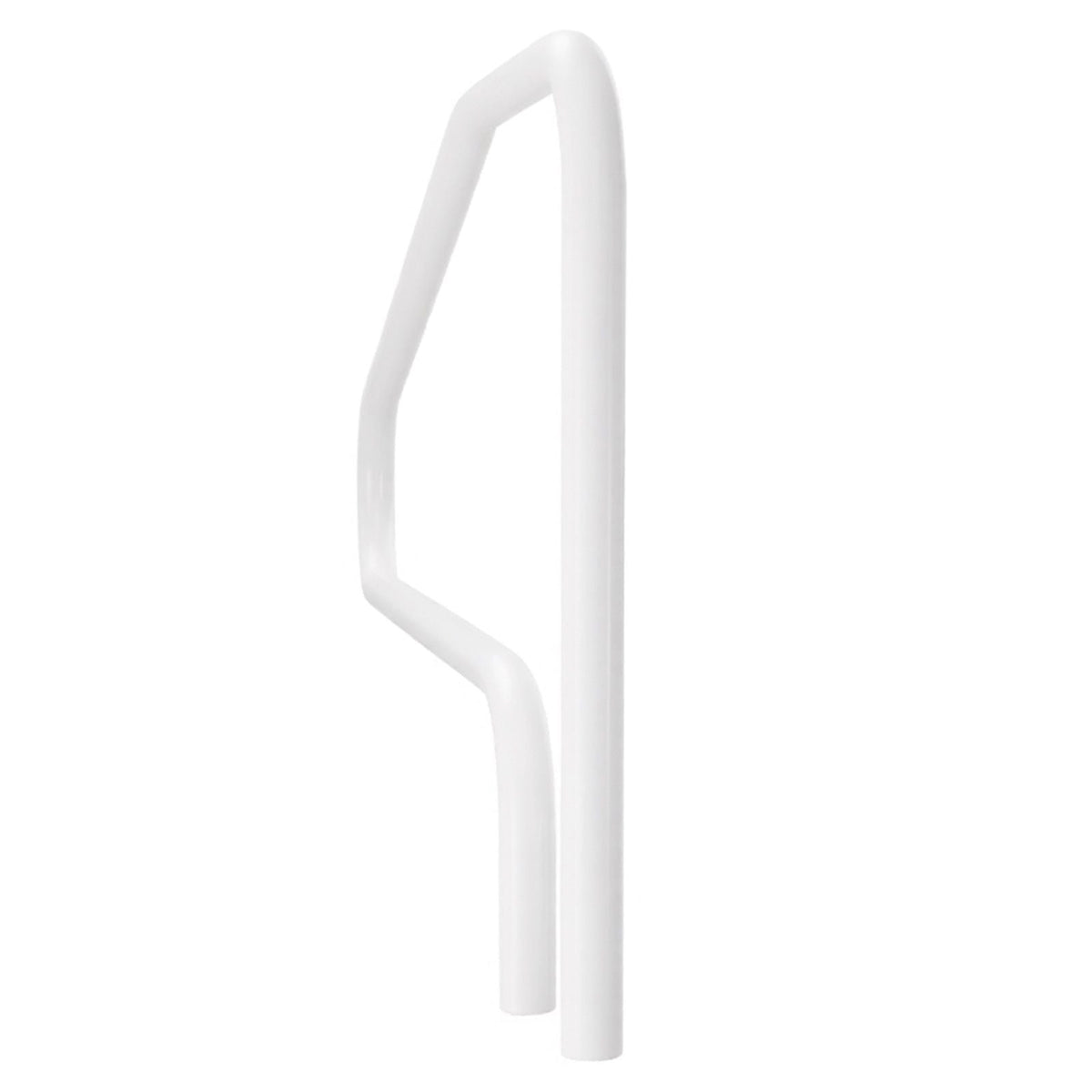 Pool Rail, 48 x 32 inch Pool Handrail, 220 lbs Load Capacity Heavy Duty Stainless Steel Swimming Handrail, Seamless Welding, Recessed or Base Mount, for Poolside, Water Parks, Spa Centers