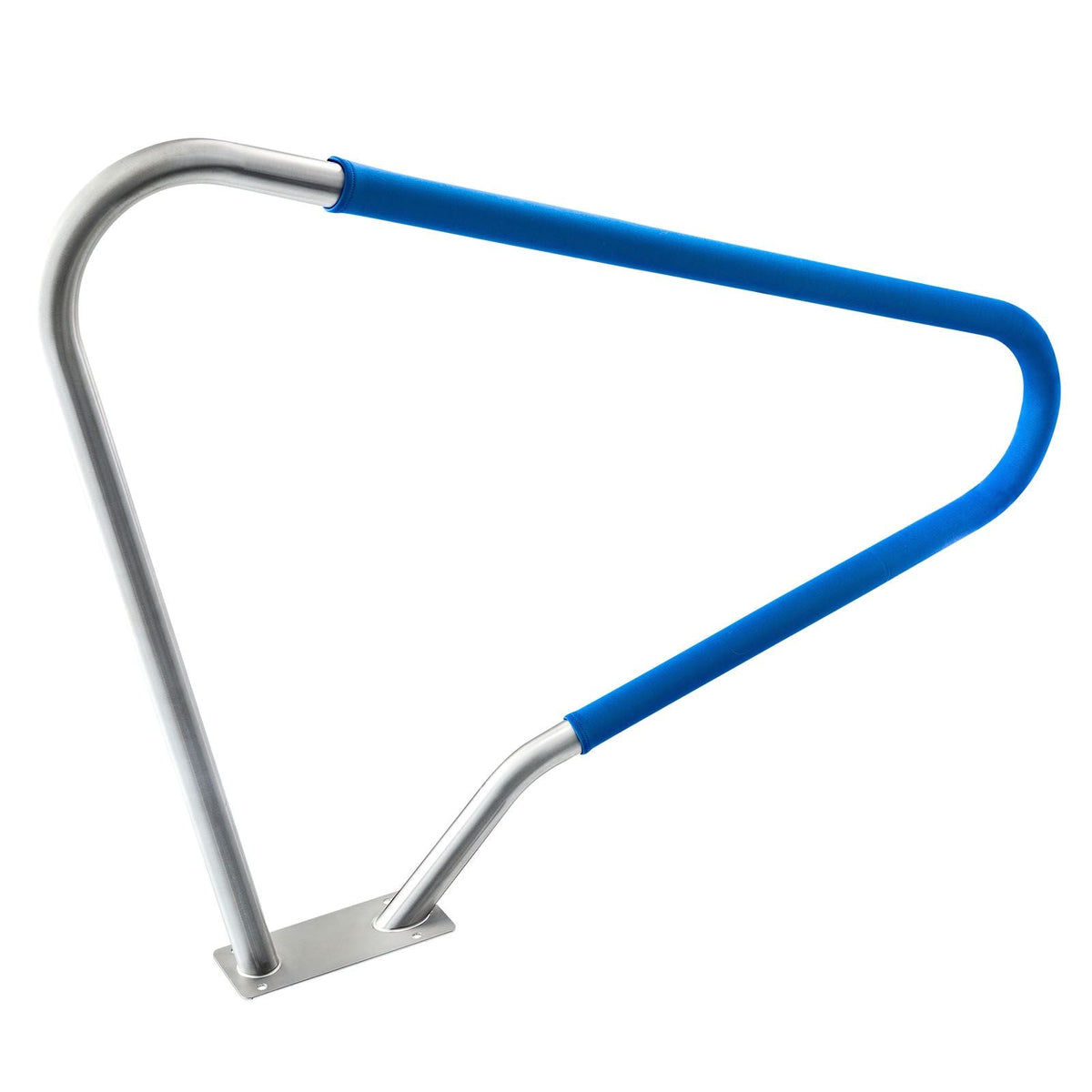 Pool Rail, 48 x 36 inch Pool Handrail, 220 lbs Load Capacity Heavy Duty 304 Stainless Steel Swimming Handrail, Detachable Nonslip Sleeve, Rich Accessories, for Poolside, Water Parks, Spa Centers