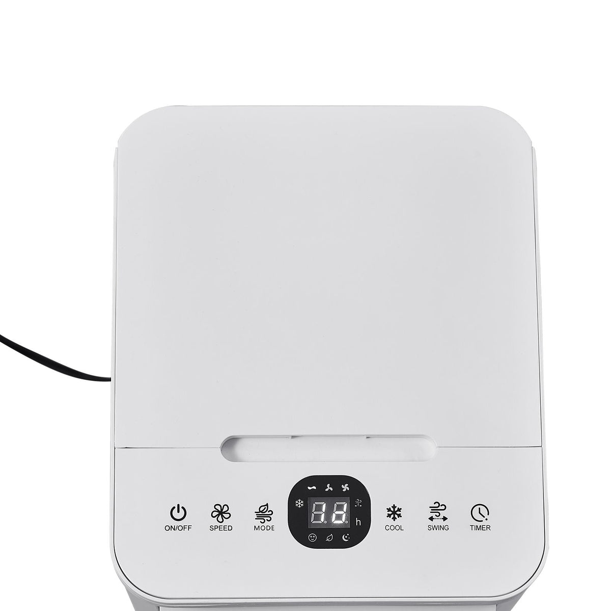 Portable Air Conditioner, 9L 550 CFM Swamp Cooler Air Conditioner with 12H Timer & Remote Control, 3-Speed Evaporative Air Cooler with 2 Ice Boxes, Quiet & Movable, Ideal for Outdoor Indoor Use