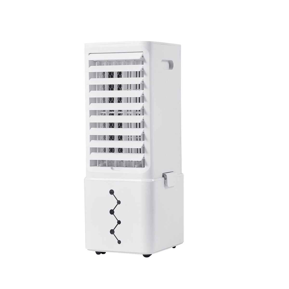 Portable Air Conditioner, 9L 550 CFM Swamp Cooler Air Conditioner with 12H Timer & Remote Control, 3-Speed Evaporative Air Cooler with 2 Ice Boxes, Quiet & Movable, Ideal for Outdoor Indoor Use