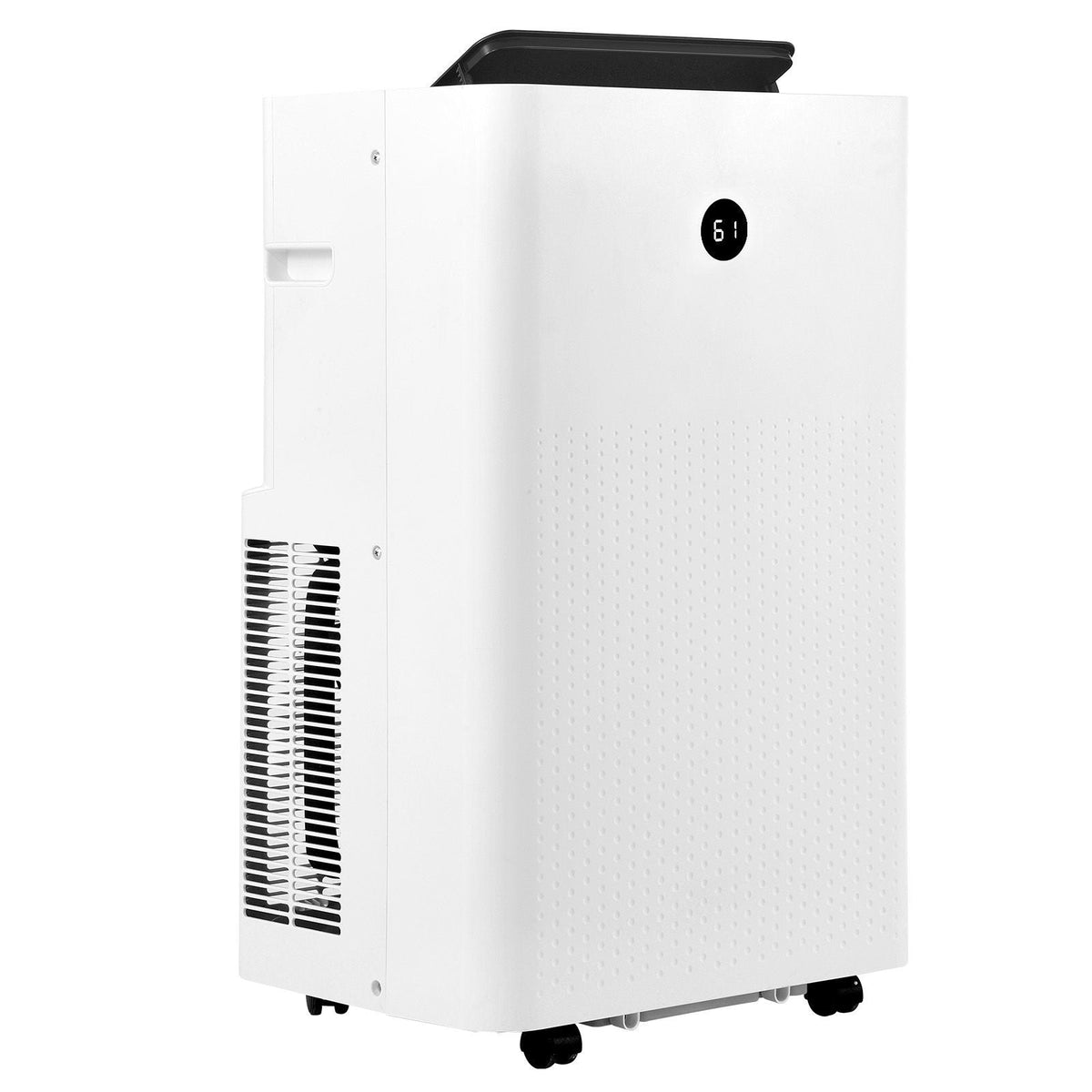Portable Air Conditioner and Heater Combo, 14000 BTU (9800 BTU SACC) 5-in-1 Standing Cooling Ac Unit, LED Touch Panel & Remote Control, 24h Timer, Dehumidifier/Fan/Sleep Mode for Room Indoor