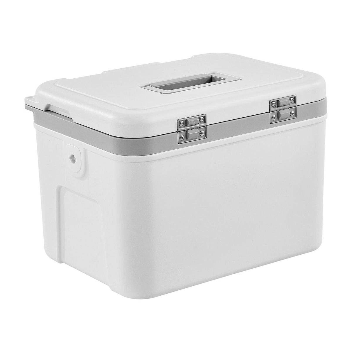 Portable Cooler, 21 QT Hard Cooler with Ice Retention, Heavy-Duty Handles and Strap, Lightweight Rigid Material Insulated Portable Cooler, Suitable for Family Picnics and Short Trips