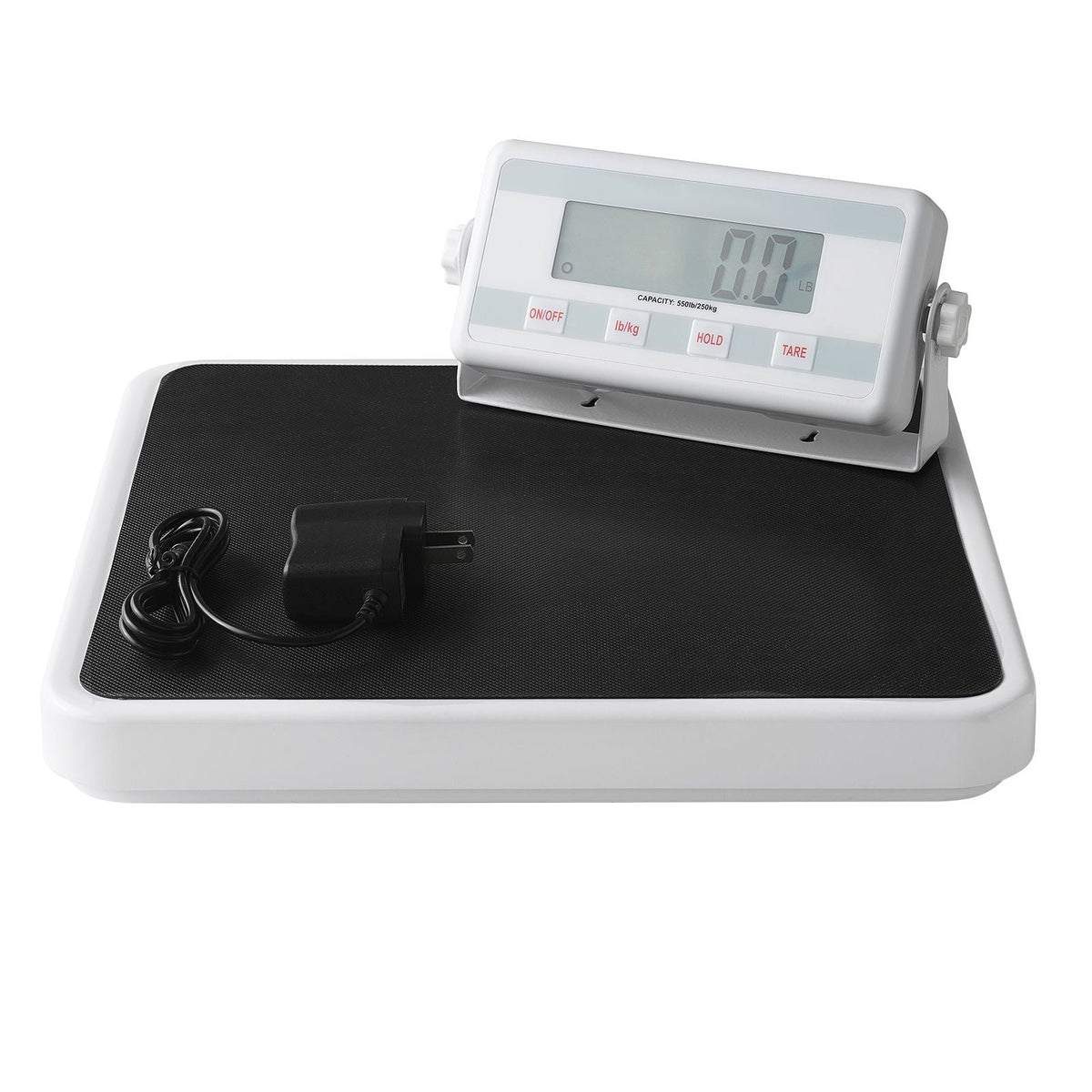 Portable Medical Scale, Professional Digital Physician Scale for Weighing - with Anti-Slip Mat, 2 Units (kg/lb), Hold & Tare Function, 550LBS Capacity Physician Wight Scale for Gym Home Hospital