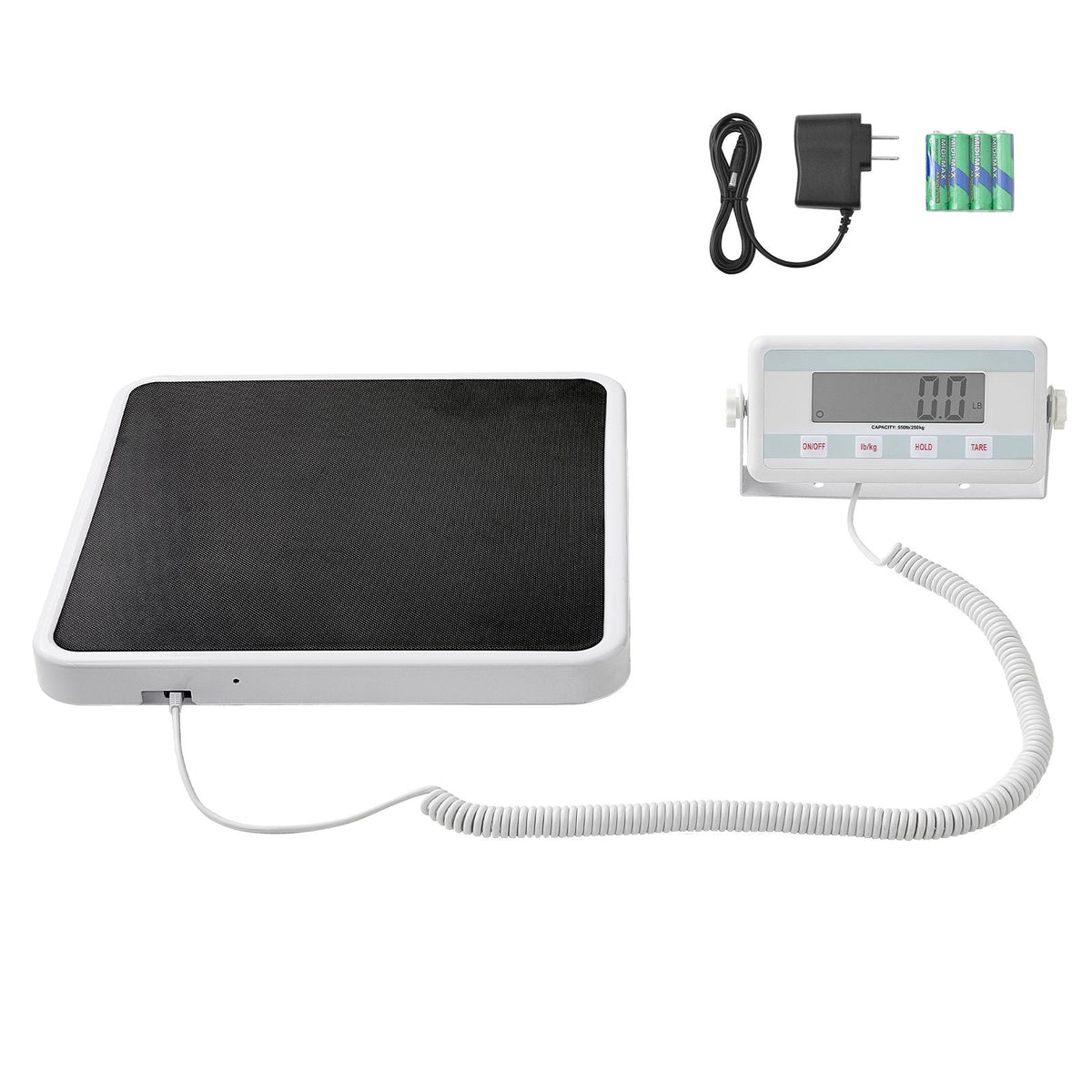 Portable Medical Scale, Professional Digital Physician Scale for Weighing - with Anti-Slip Mat, 2 Units (kg/lb), Hold & Tare Function, 550LBS Capacity Physician Wight Scale for Gym Home Hospital