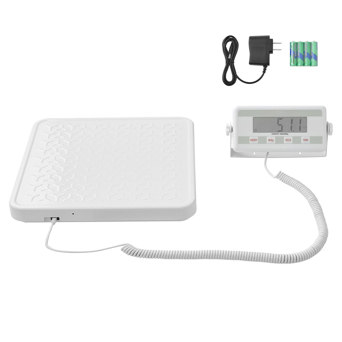 Portable Medical Scale, Professional Digital Physician Scale for Weighing - with Anti-slip Platform, 2 Units, Hold & Tare Function, 440LBS Capacity Physician Weight Scale for Gyms Homes Hospital
