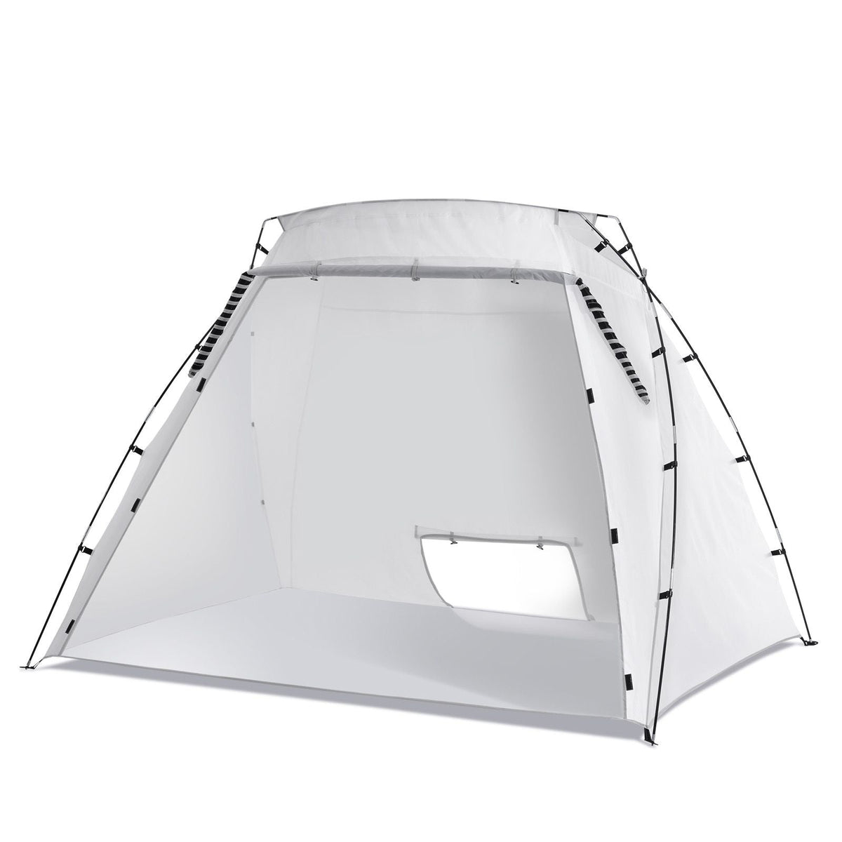Portable Paint Booth, Larger Spray Paint Tent with Built-in Floor & Mesh Screen, Painting Tent Station for Furniture DIY Hobby Tool, 7.5x5.2x5.2ft Spray Paint Shelter